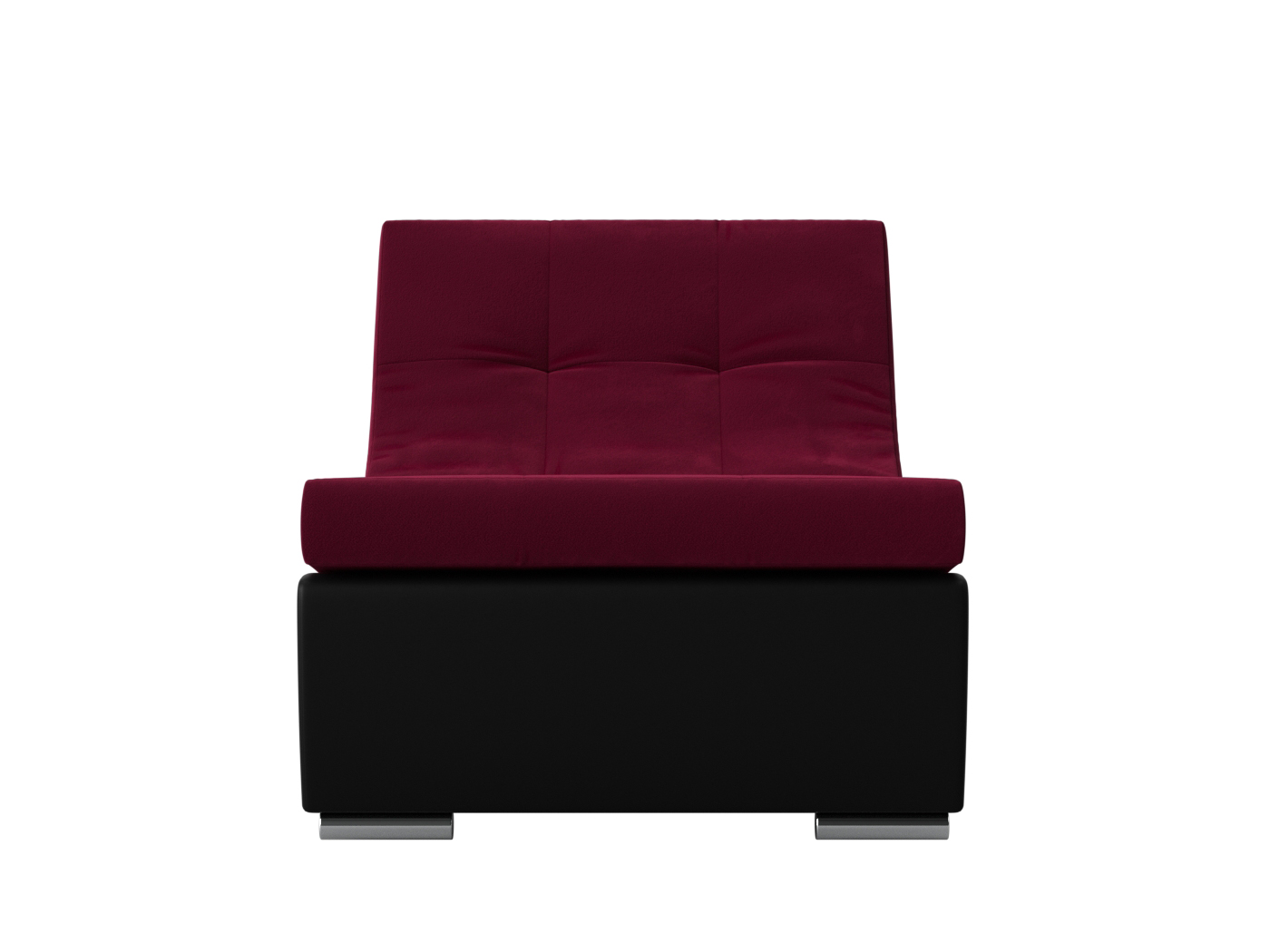 Модуль Монреаль кресло (Бордовый\Черный)