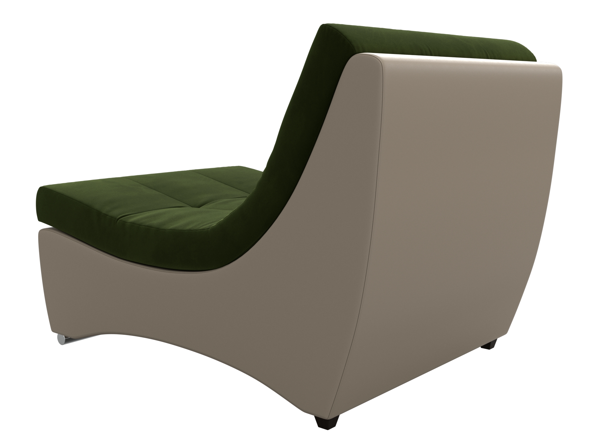 Модуль Монреаль кресло (Зеленый\Бежевый)