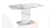 Стол раздвижной Аризона Тип 1 - КМ+02.85.000.001 Белый, Ателье светлый глянец