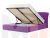 Интерьерная кровать Сицилия 160 (Фиолетовый)