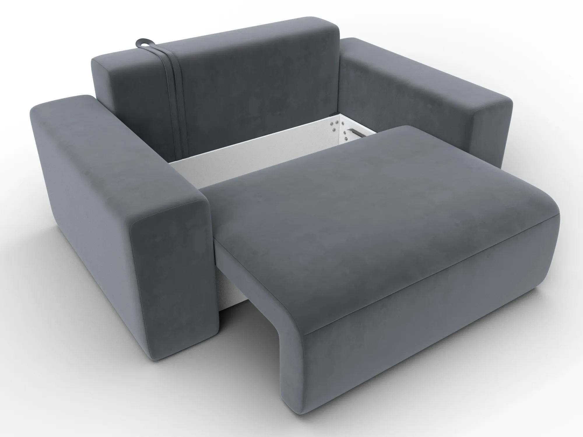 Кресло Лига-036 НПБ ( SEVEN 17 серый )