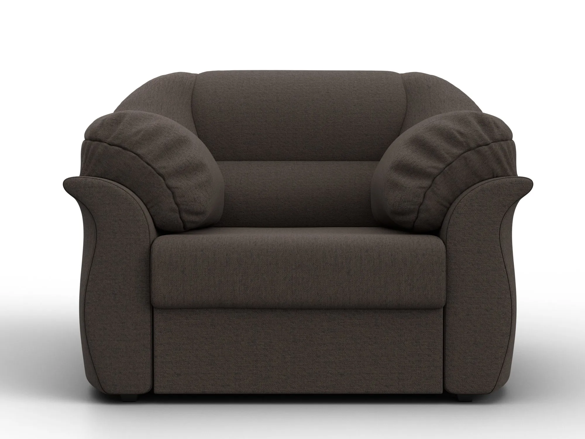 Кресло Карнелла ( Амур 05 коричневый )