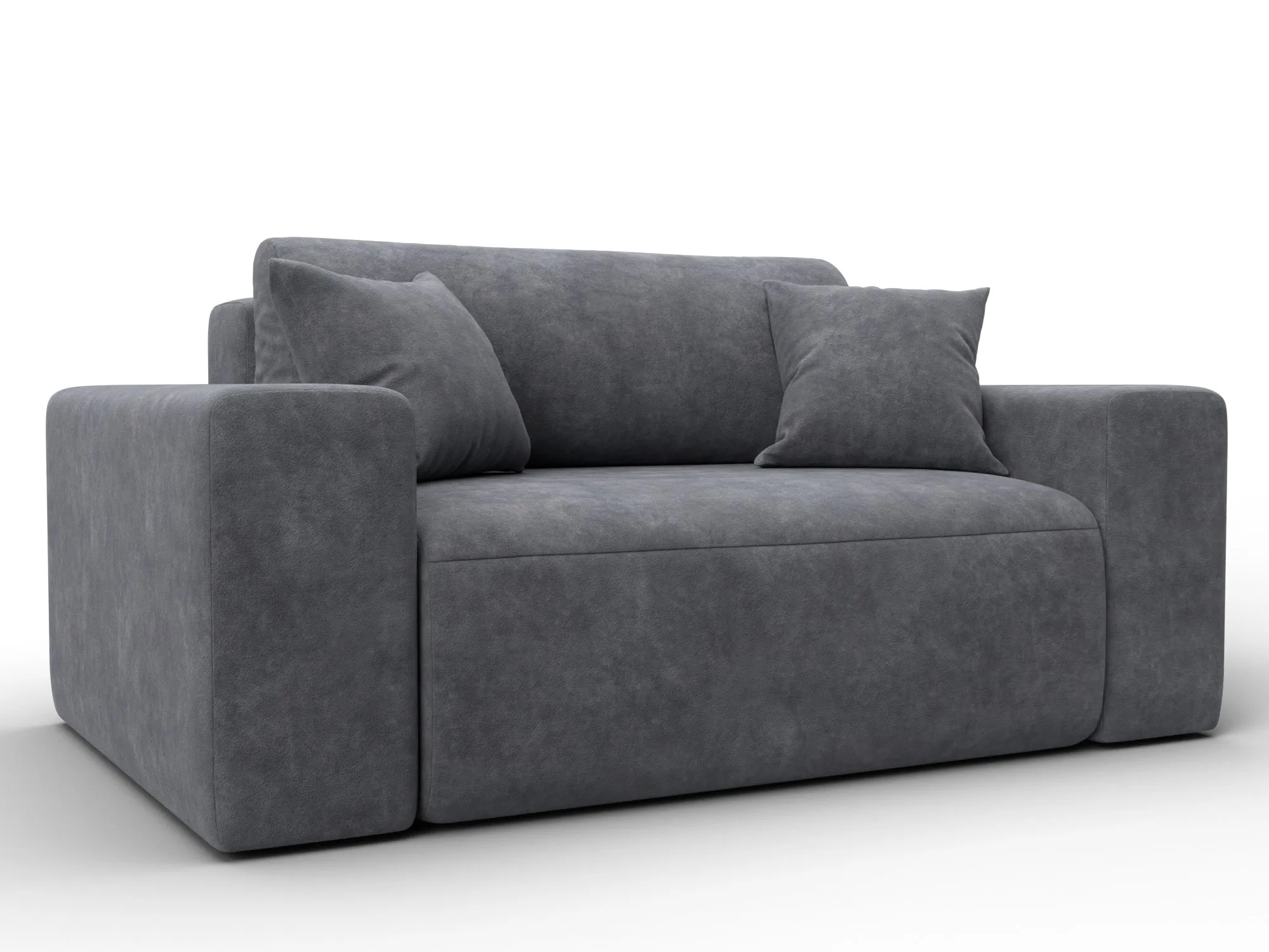 Кресло Лига-036 НПБ ( BRUT 16 темно-серый )