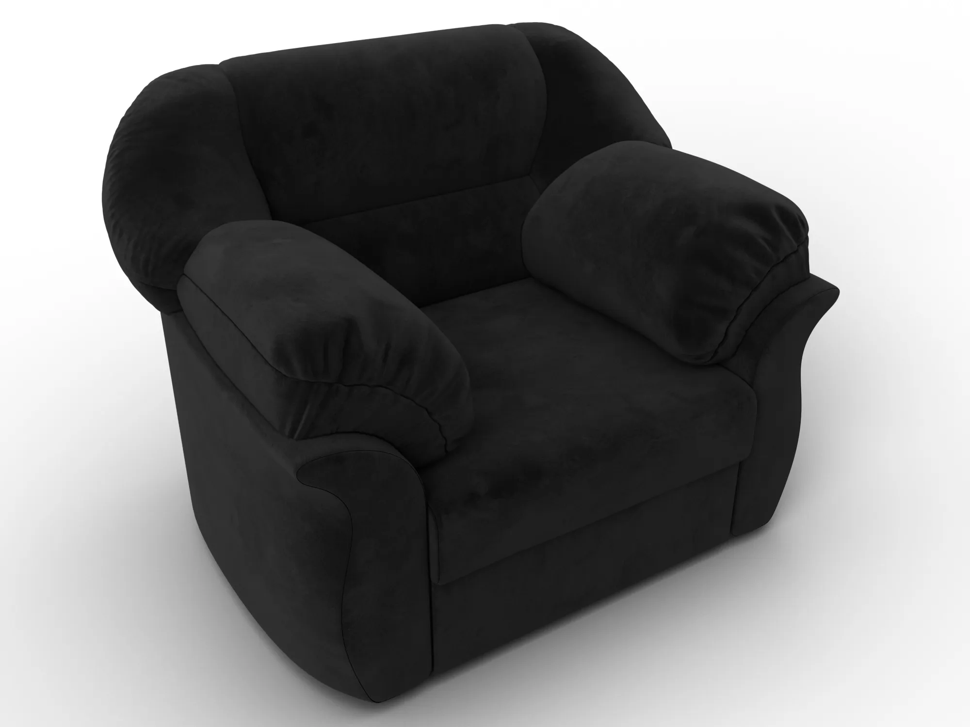 Кресло Карнелла ( SEVEN 35 черный )