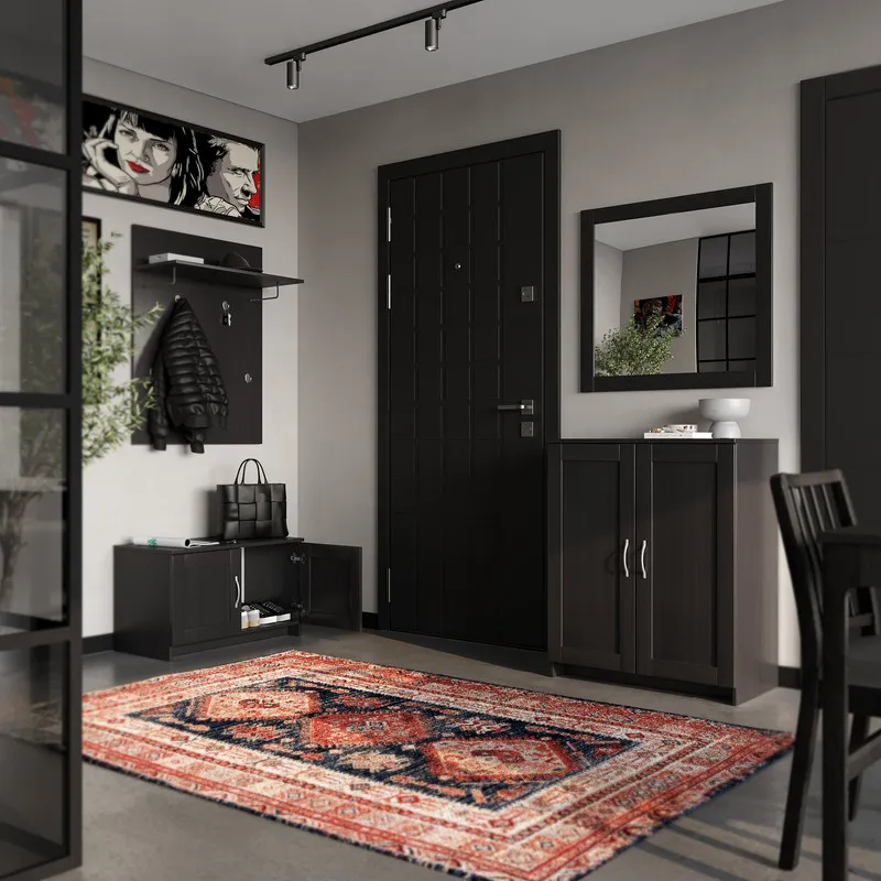 2.02.03.270.5 СИРИУС тумба 2 двери 78х95 Дуб Венге RU