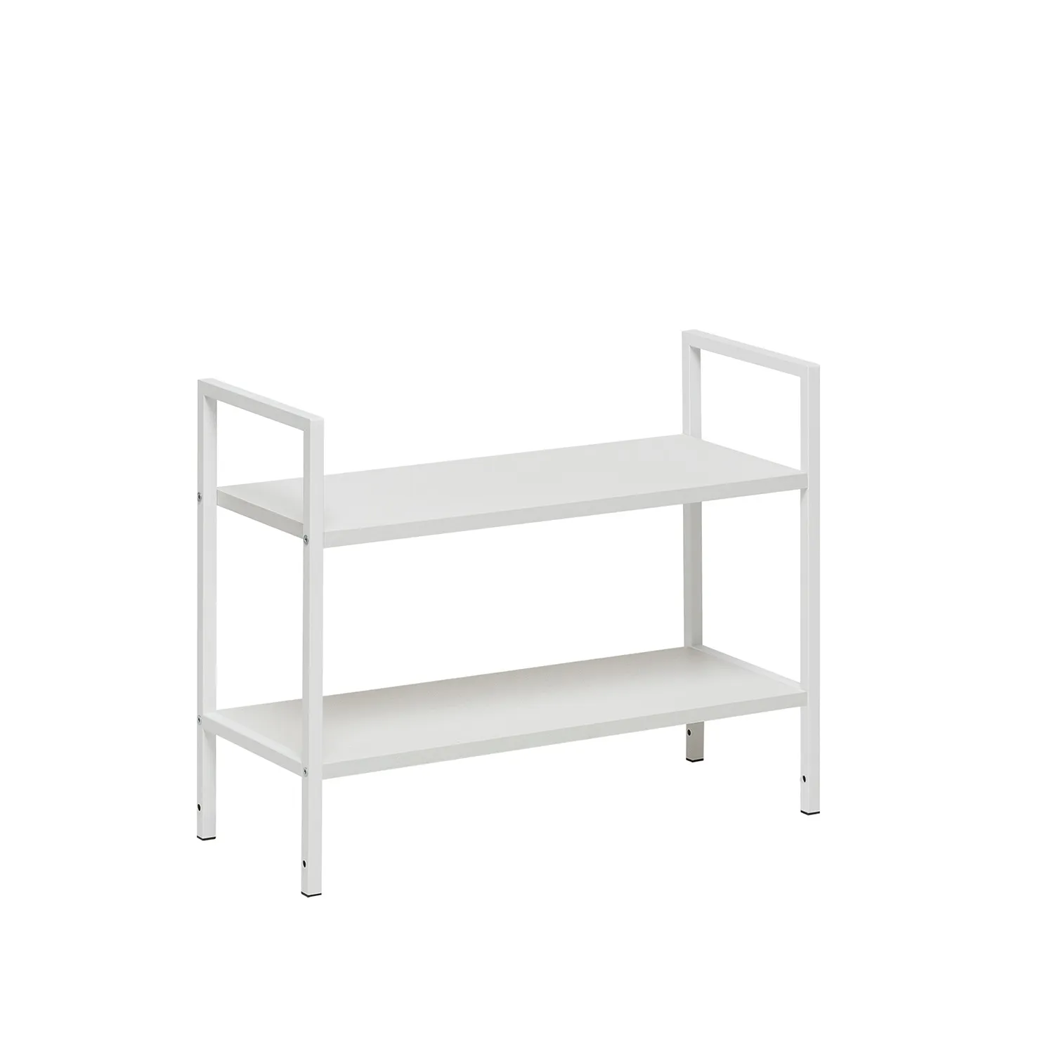 Стеллаж Leset Стилвуд 22 широкий, 2 полки (Белый/Белый)