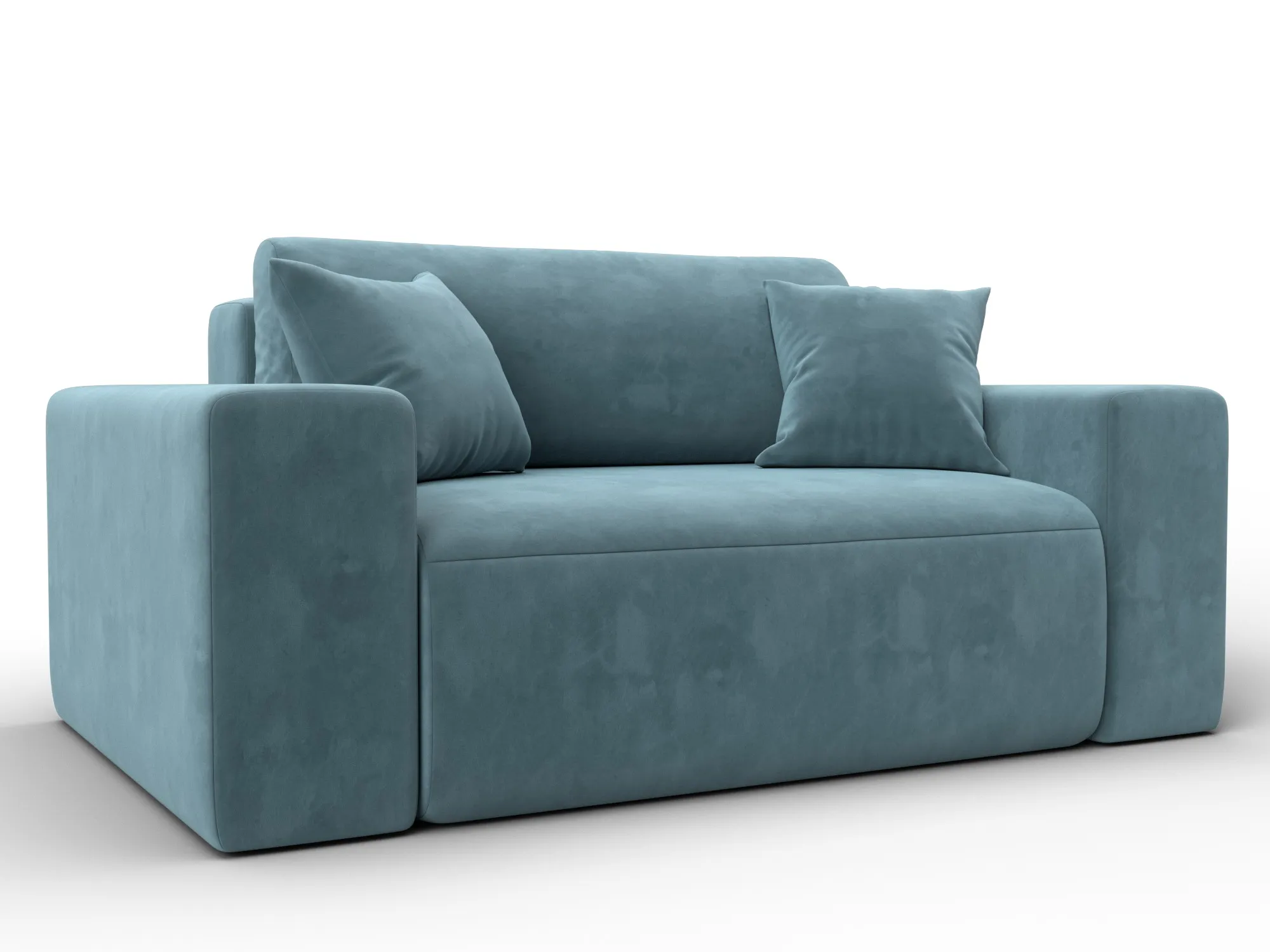 Кресло Лига-036 НПБ ( SEVEN 113 бирюзовый )