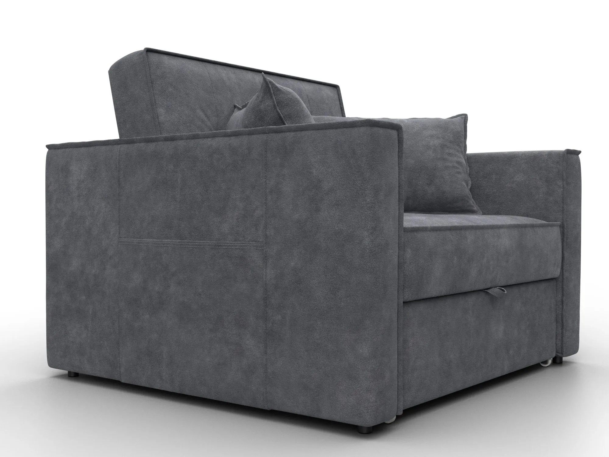 Кресло-кровать Лига-104 (80) ( BRUT 16 темно-серый )