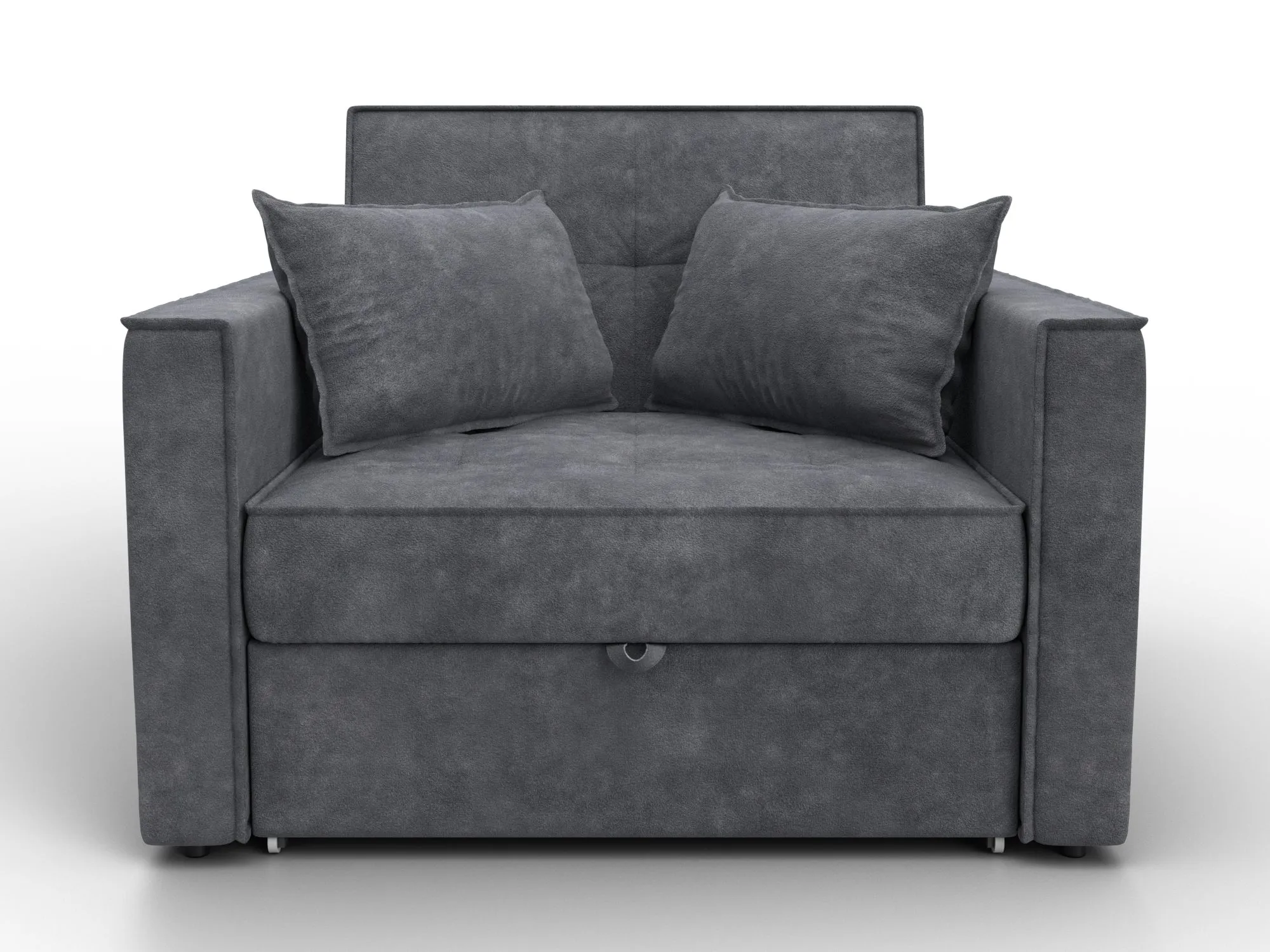 Кресло-кровать Лига-104 (80) ( BRUT 16 темно-серый )