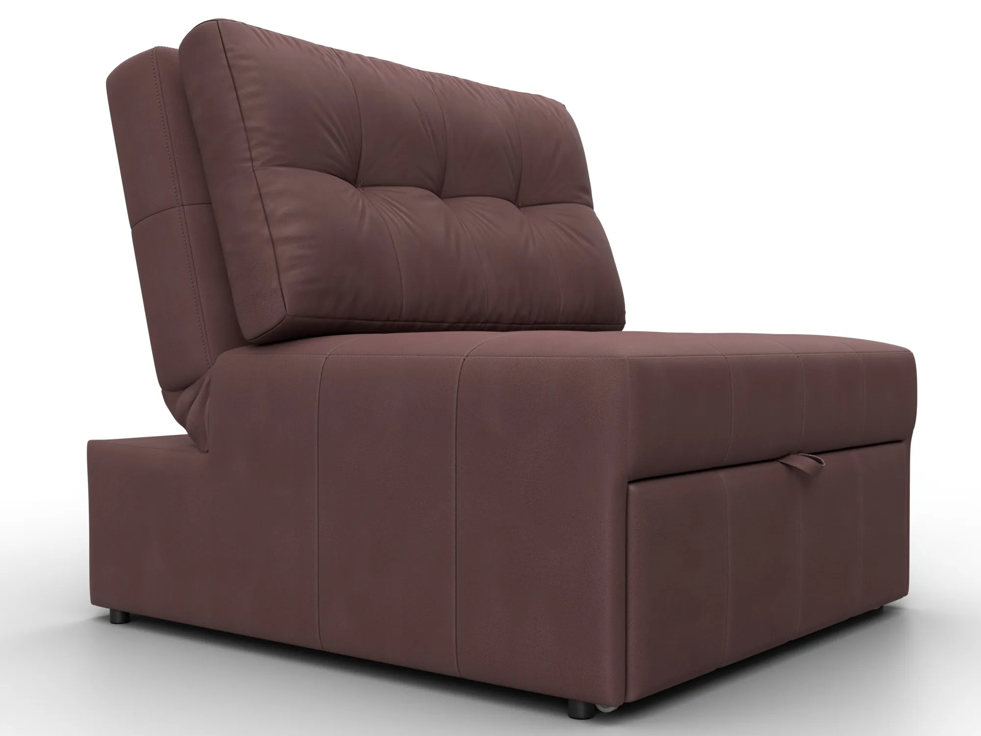 Кресло-кровать Лига-107 (80) ( JOLY 09 бордовый )