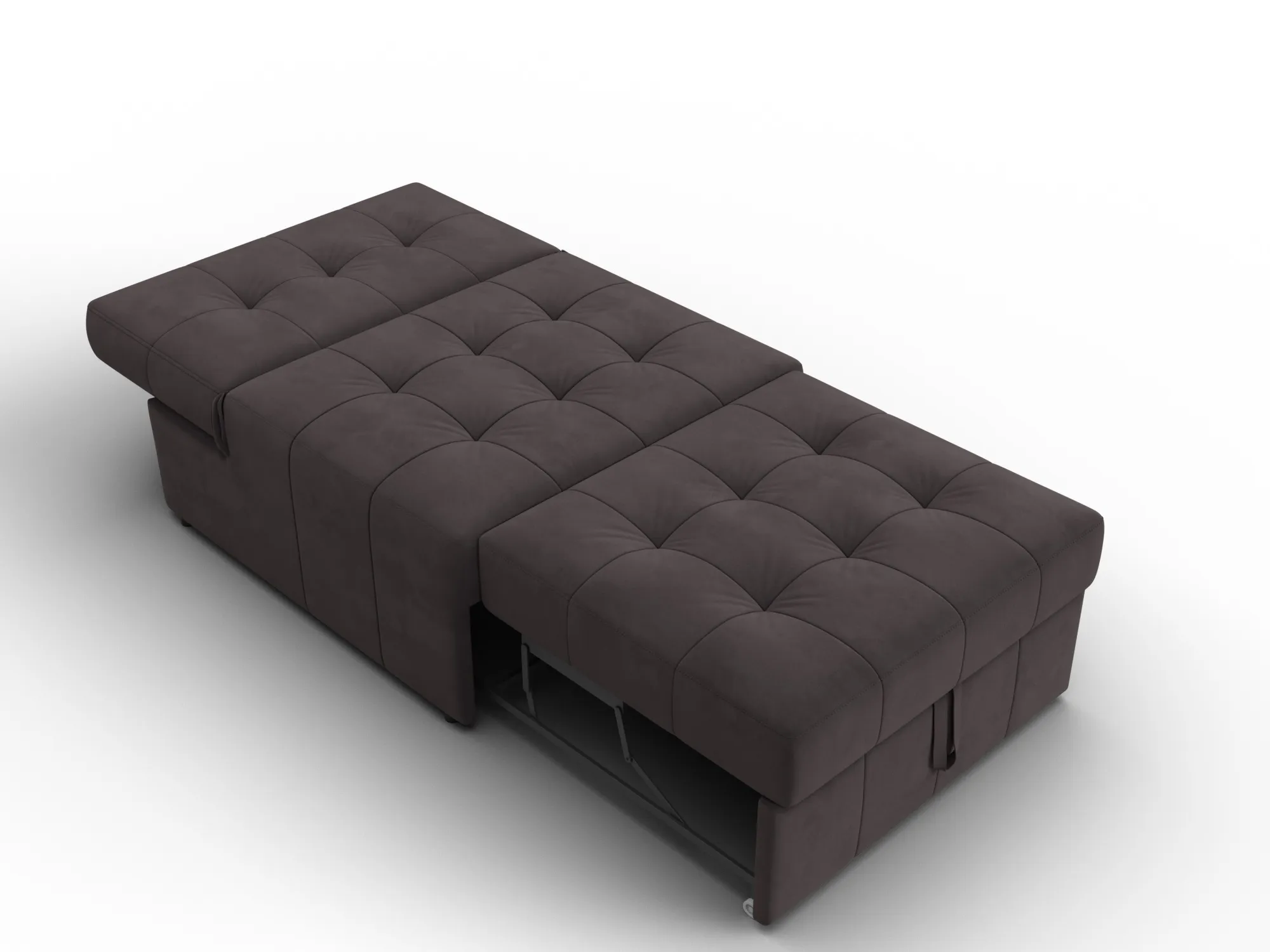 Кресло-кровать Лига-107 (80) ( SEVEN 727 коричневый )