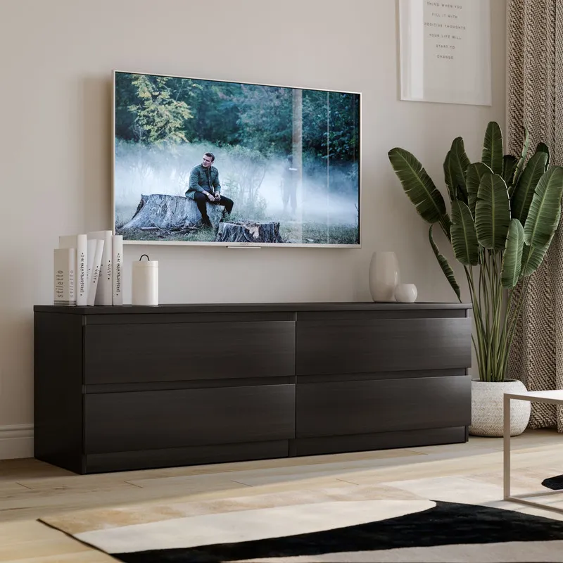 2.05.02.030.5 МАЛЬТА комод 4 ящика 160х54 Дуб Венге RU