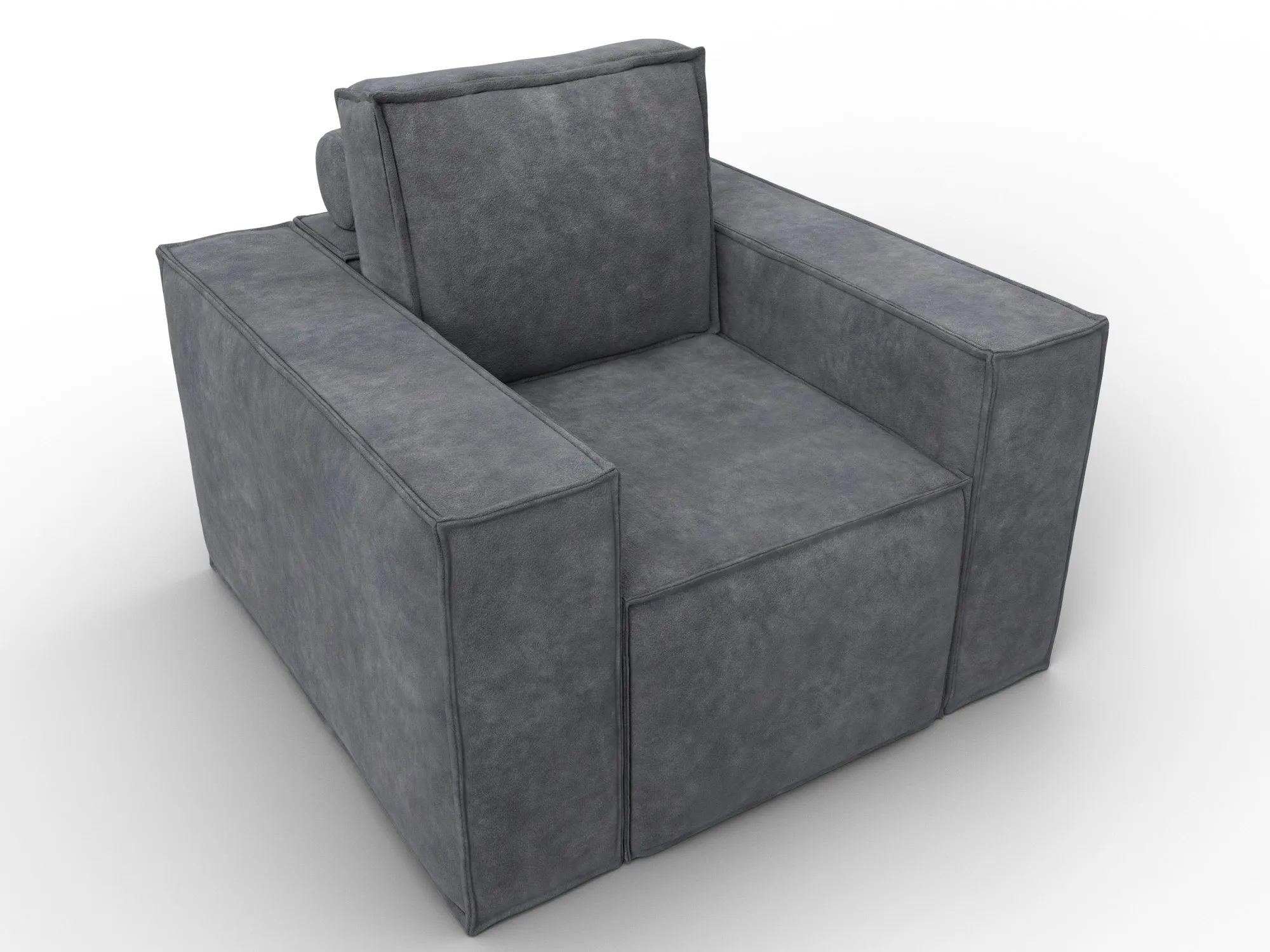 Кресло Лига-081 НПБ ( BRUT 16 темно-серый )