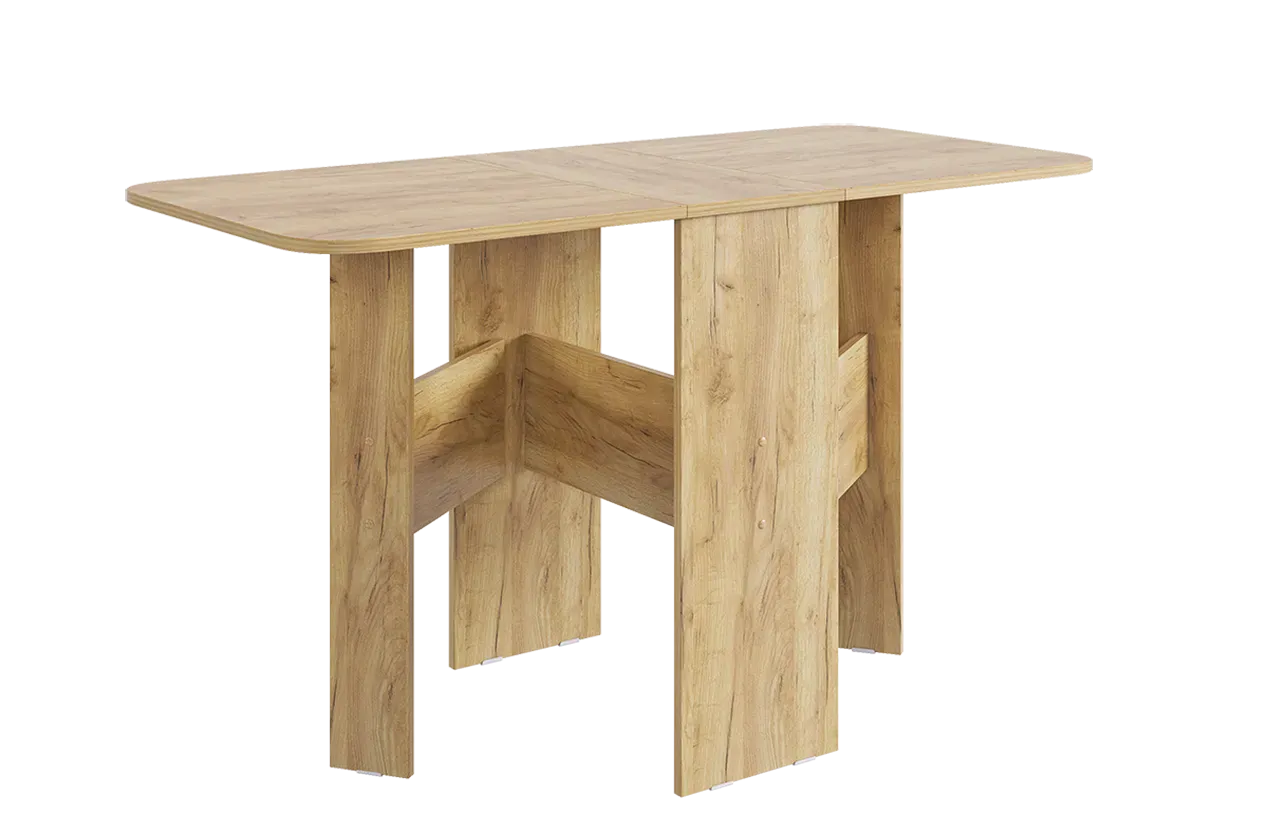 Стол-книжка раскладной Мечта дуб крафт золотой