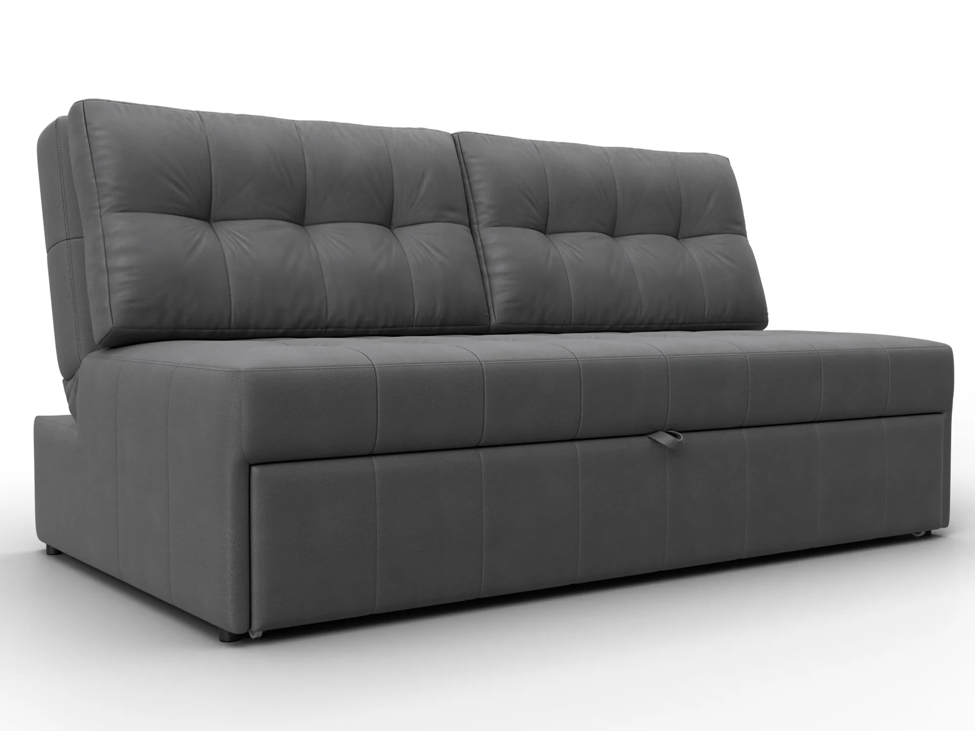 Диван прямой Лига-107 (160) ( JOLY 13 серый )