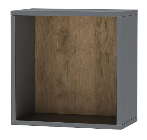 Полка ПЛ-1 Квадро Графит