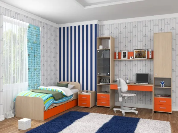 Детская комната Дельта - Композиция 14 ДС