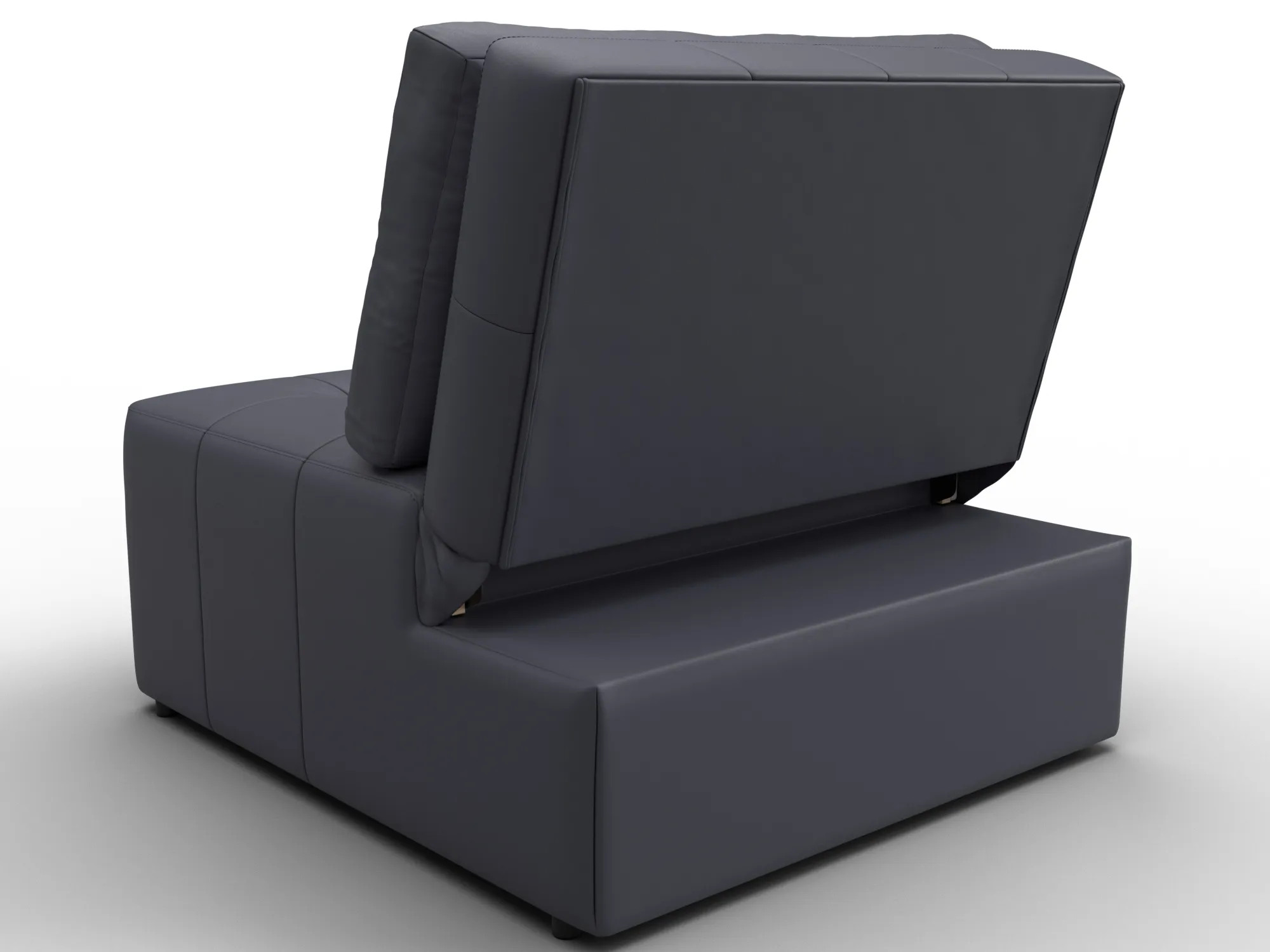 Кресло-кровать Лига-107 (80) ( GRIFON 15 серый )