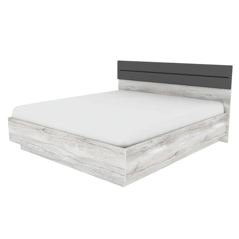 Кровать Neo 308 Люкс с подъемным механизмом (1400) Дуб шавиниган