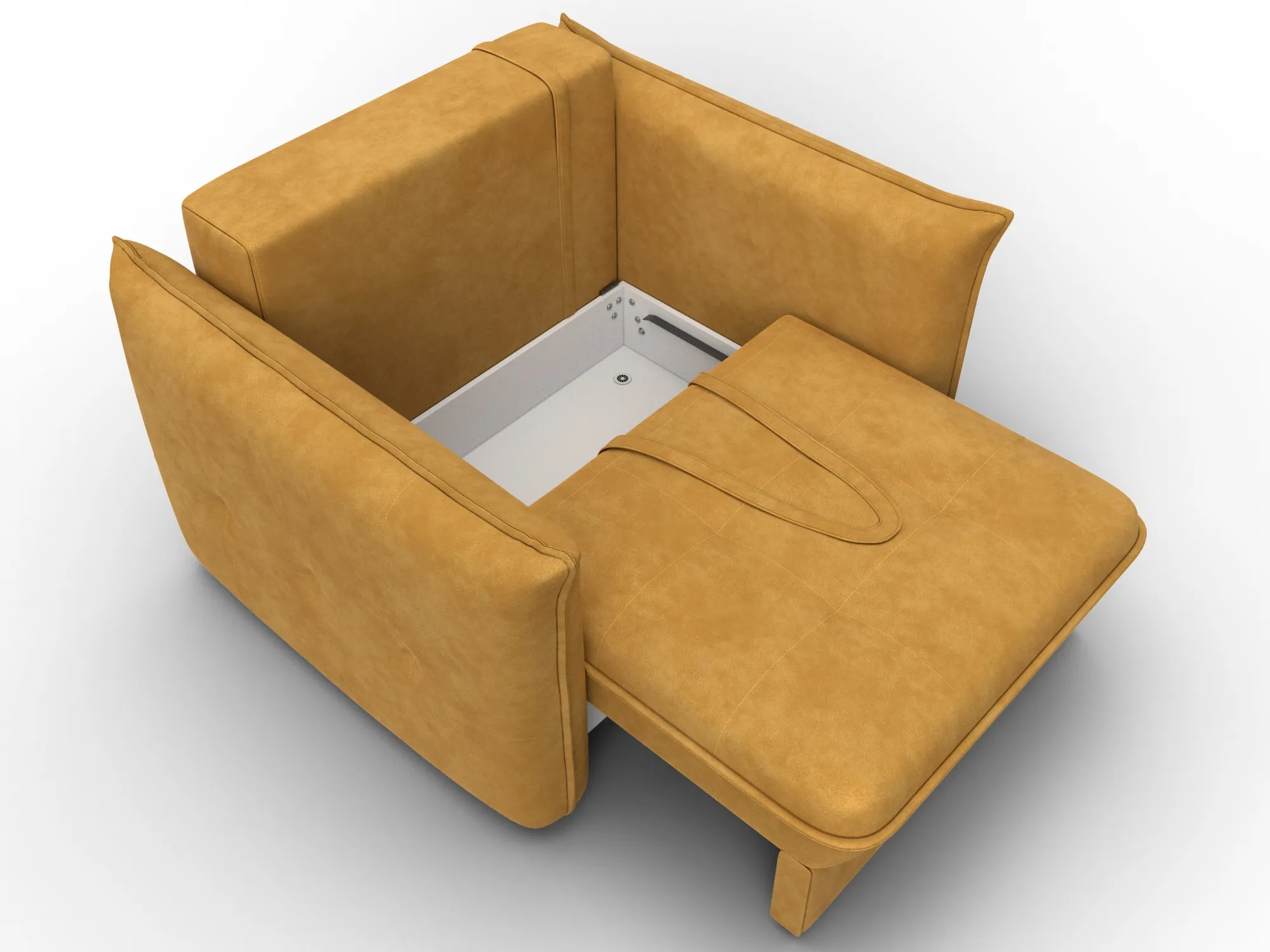 Кресло Лига-100 НПБ ( BRUT 10 желтый )