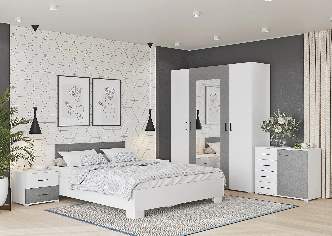 Спальный гарнитур Nova (Нова) - 1