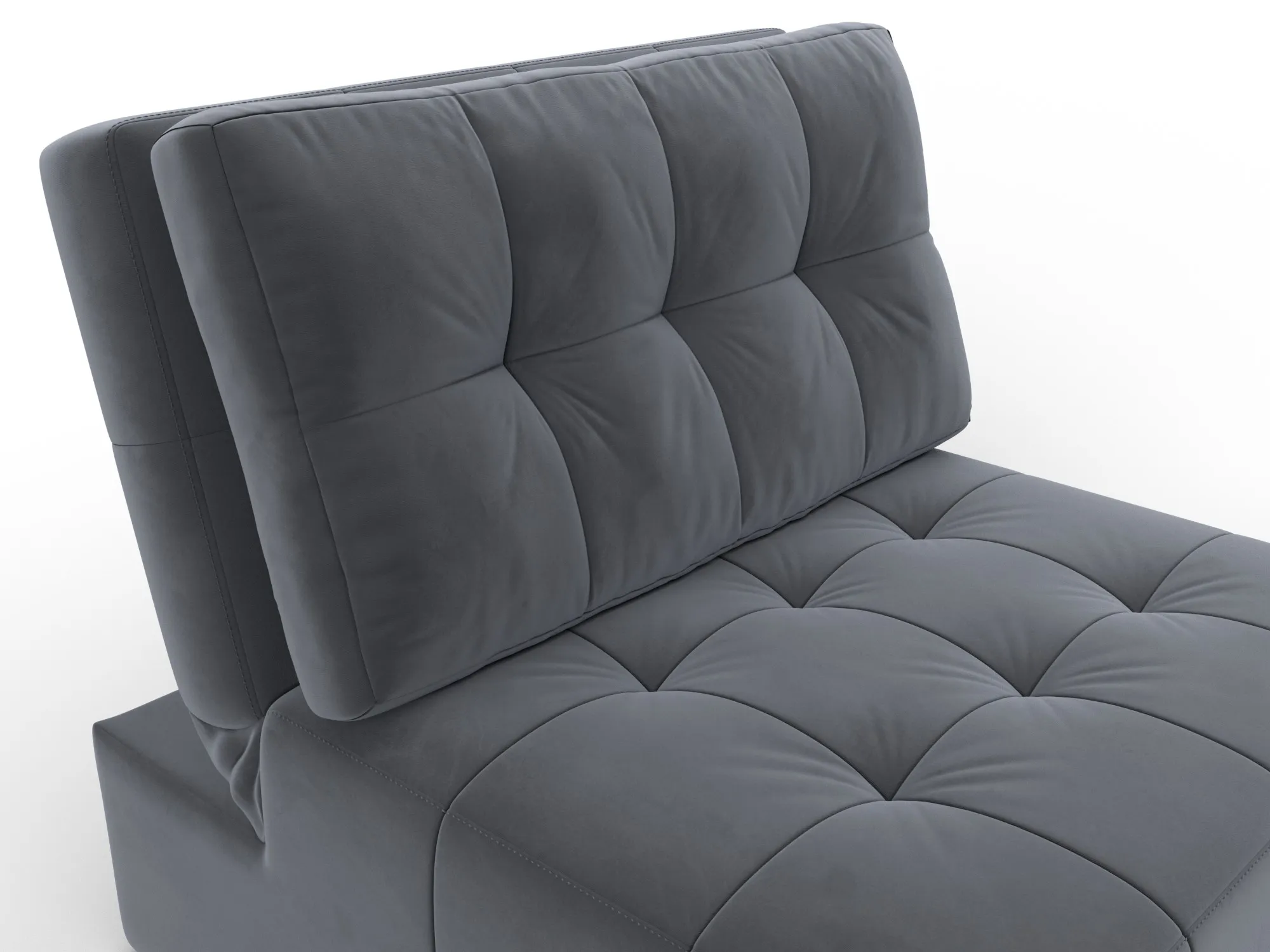 Кресло-кровать Лига-107 (80) ( SEVEN 17 серый )