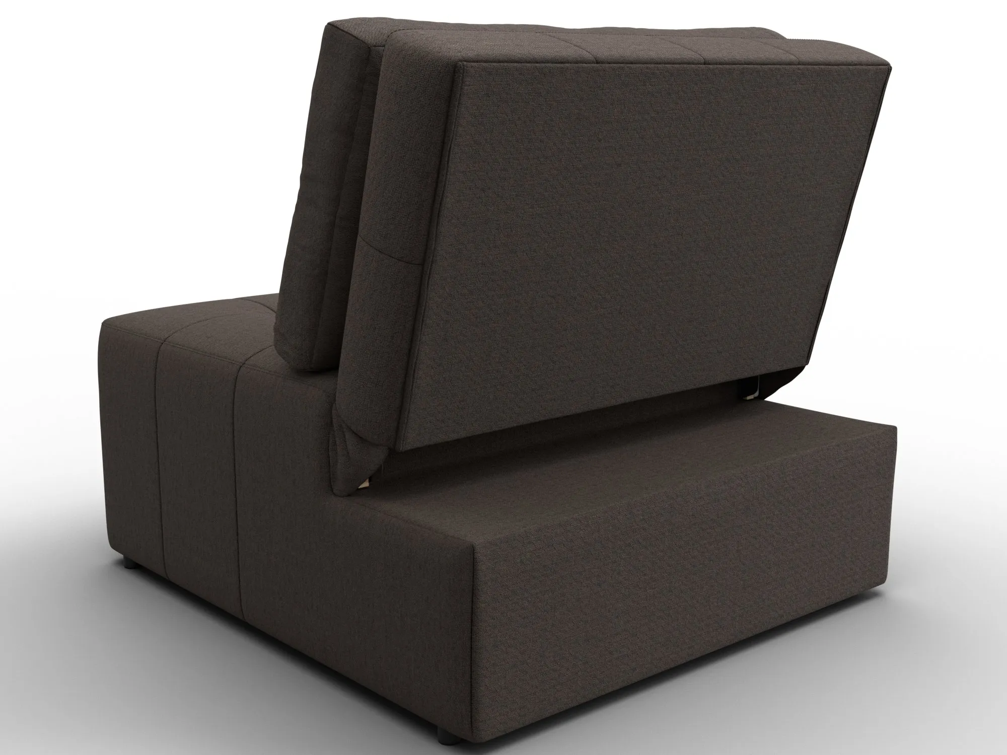 Кресло-кровать Лига-107 (80) ( Амур 05 коричневый )