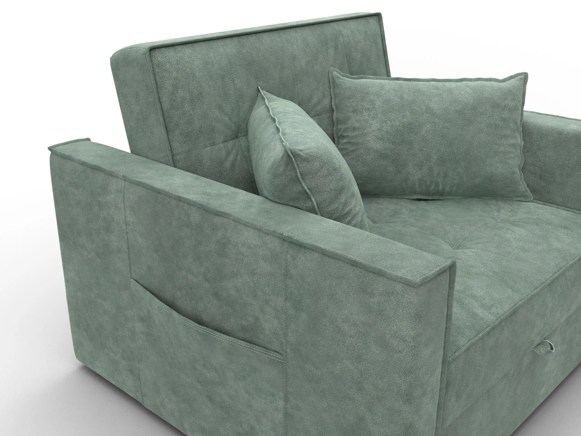 Кресло-кровать Лига-104 (80) ( BRUT 08 зеленый )