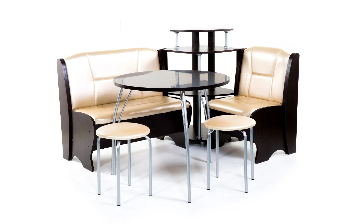 Кухонный уголок Лотос (венге/терра эффект 101)