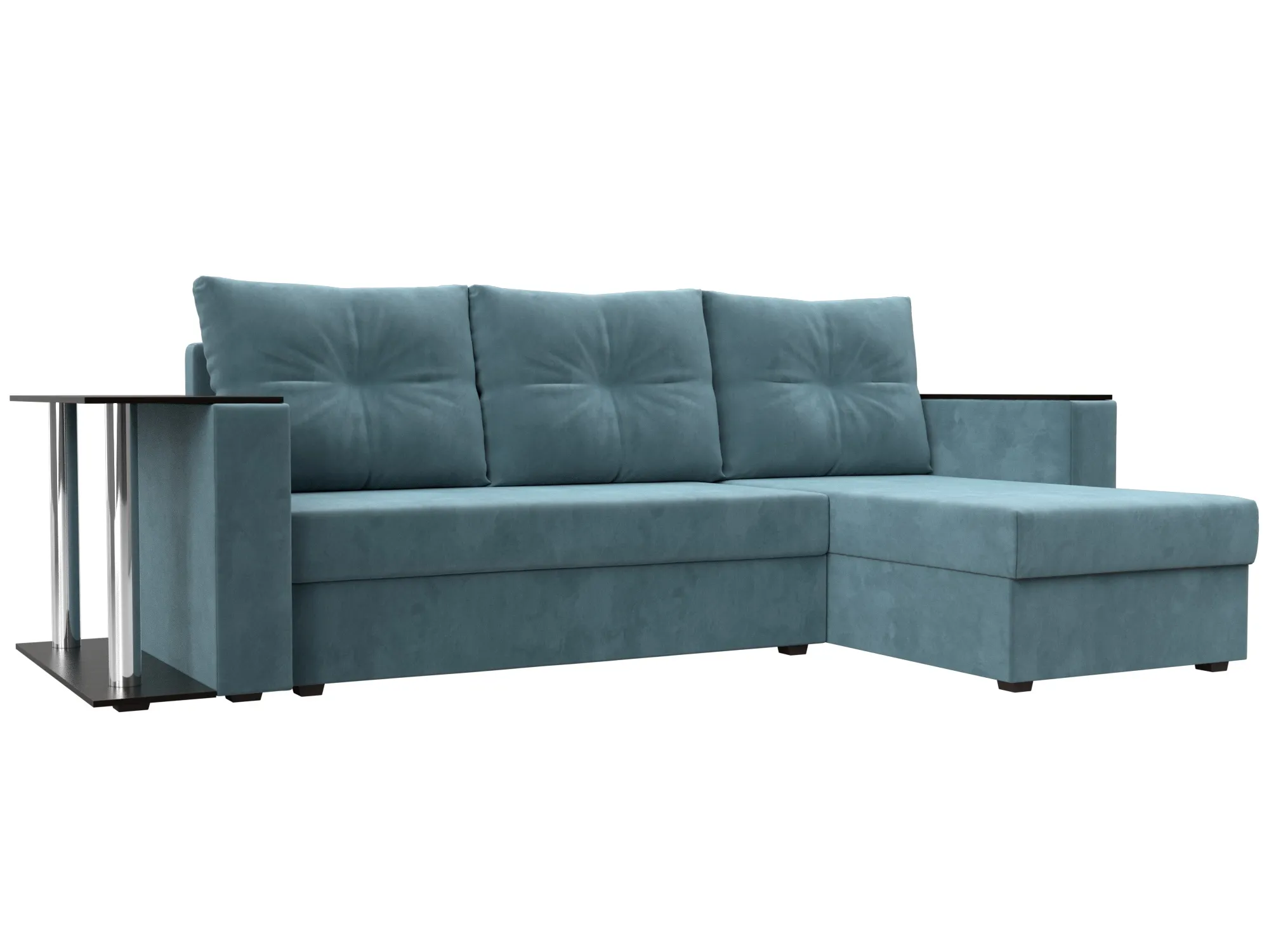 Диван угловой Атланта со столом правый угол