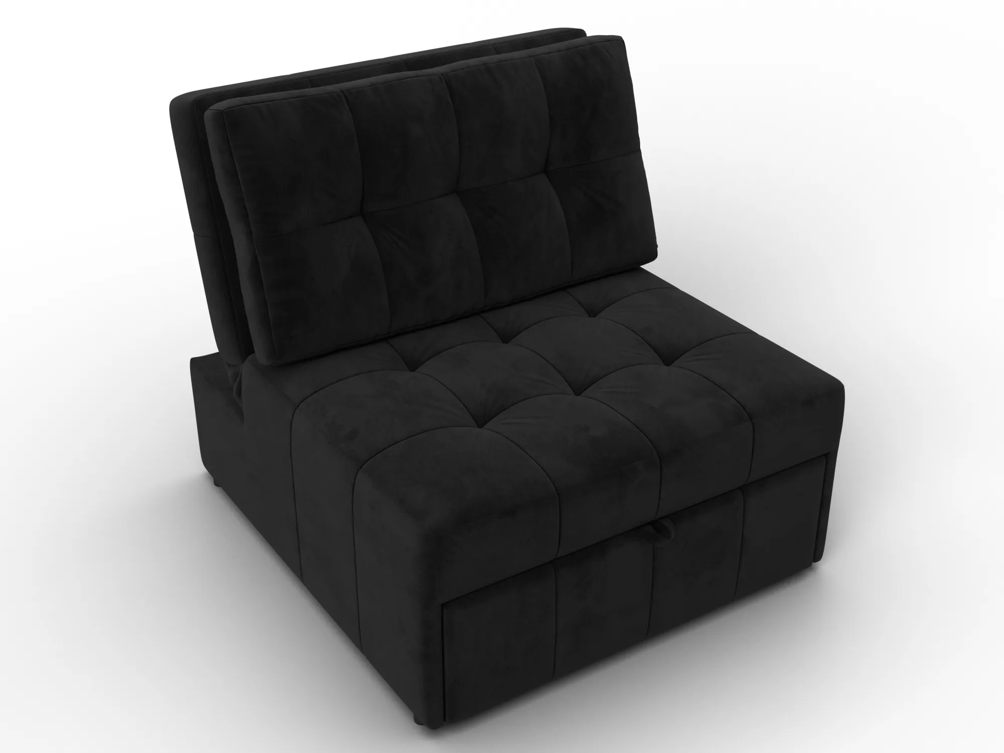 Кресло-кровать Лига-107 (80) ( SEVEN 35 черный )