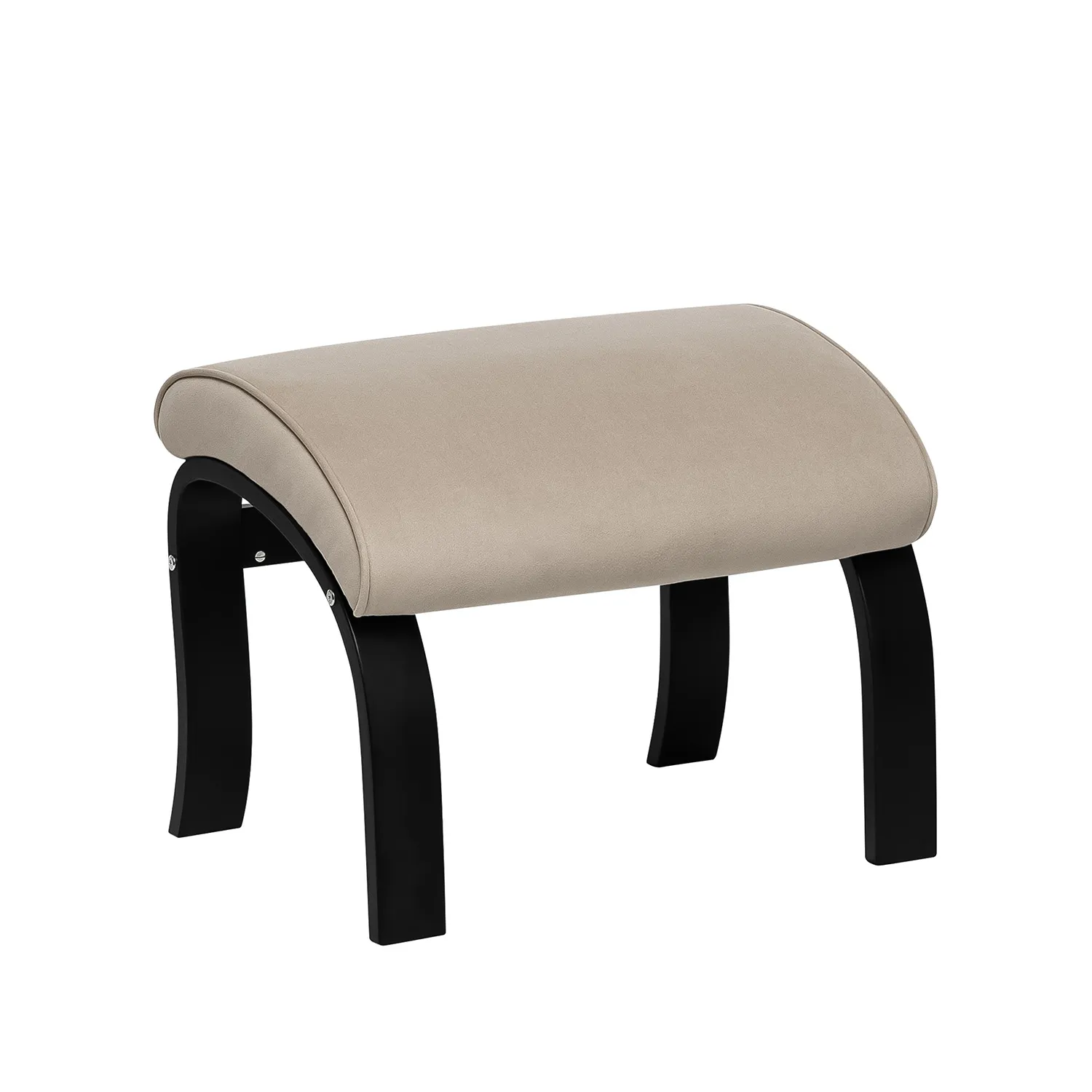 Пуф Leset Универсальный с кантом (Венге/V18 бежевый, кант V18 бежевый)