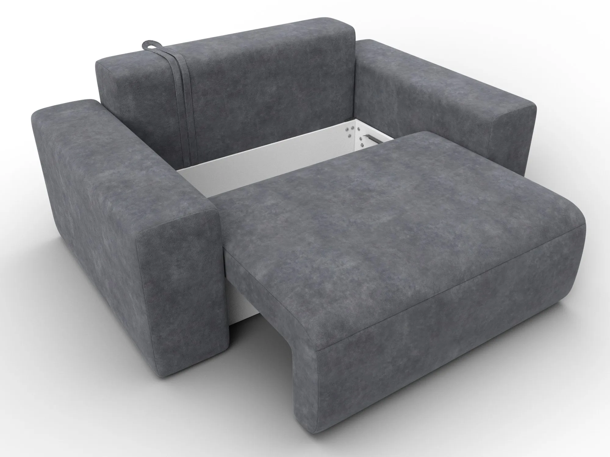 Кресло Лига-036 НПБ ( BRUT 16 темно-серый )