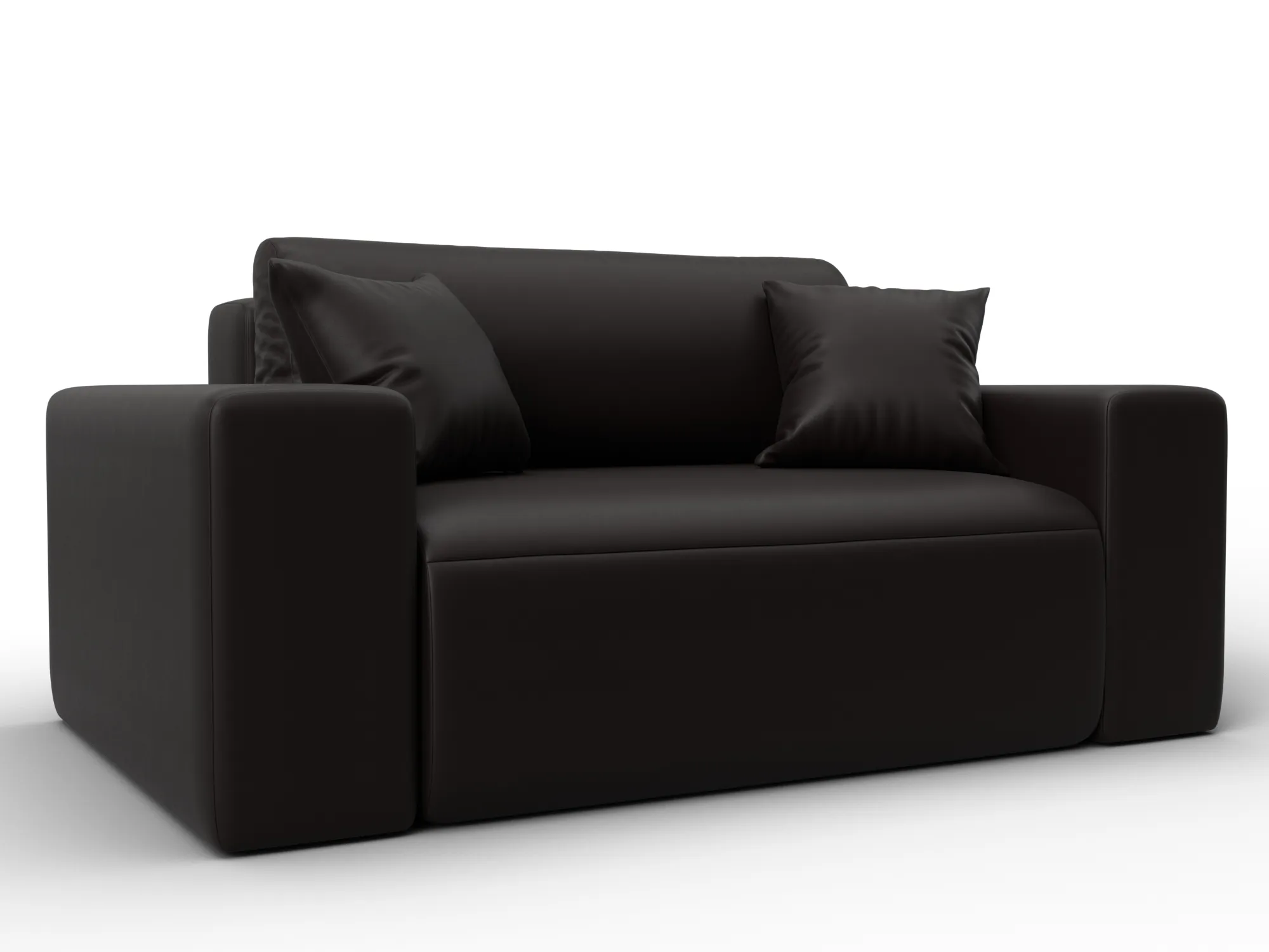 Кресло Лига-036 НПБ ( GRIFON 12 коричневый )