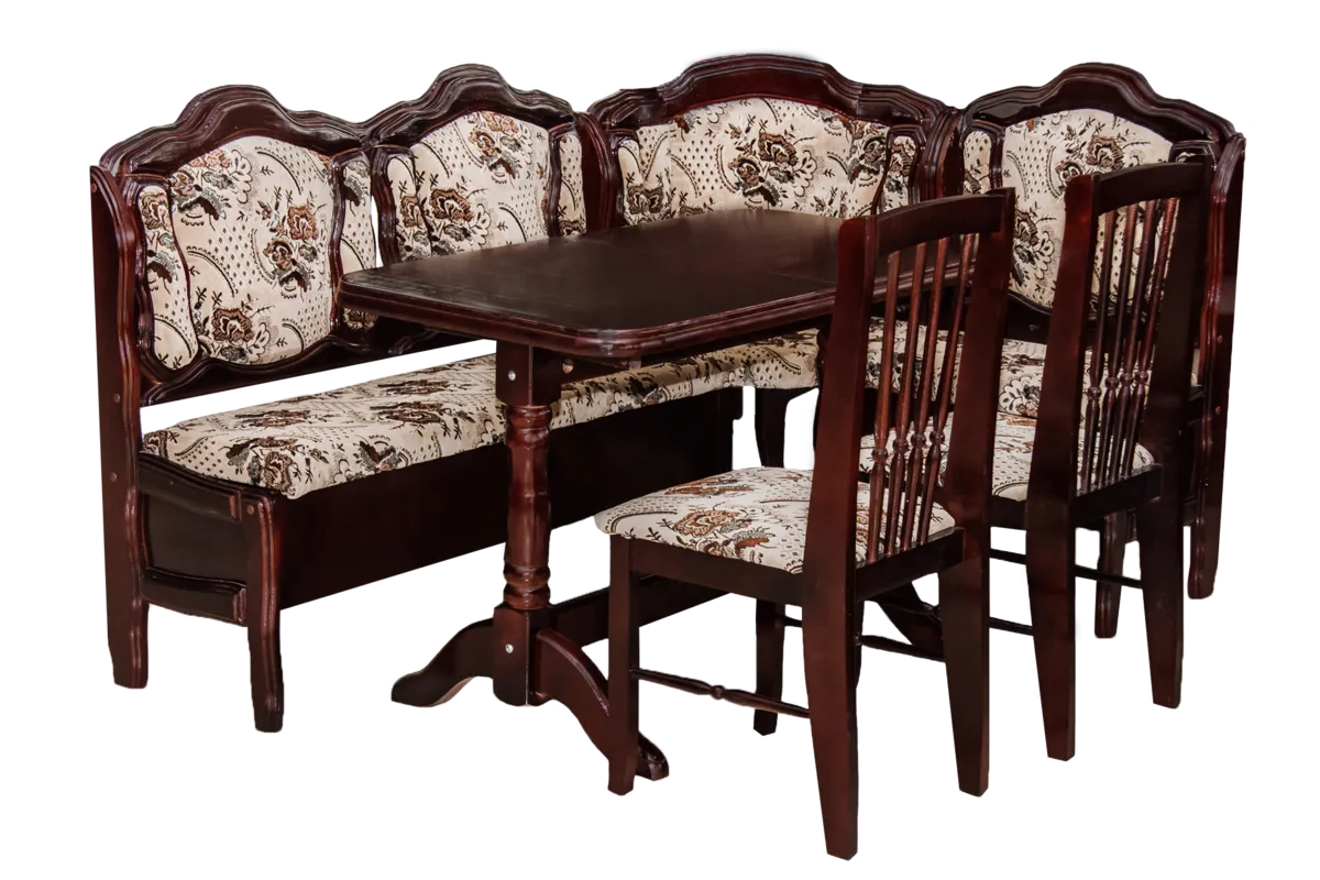 Кухонный уголок Трапеза Сатурн со стульями