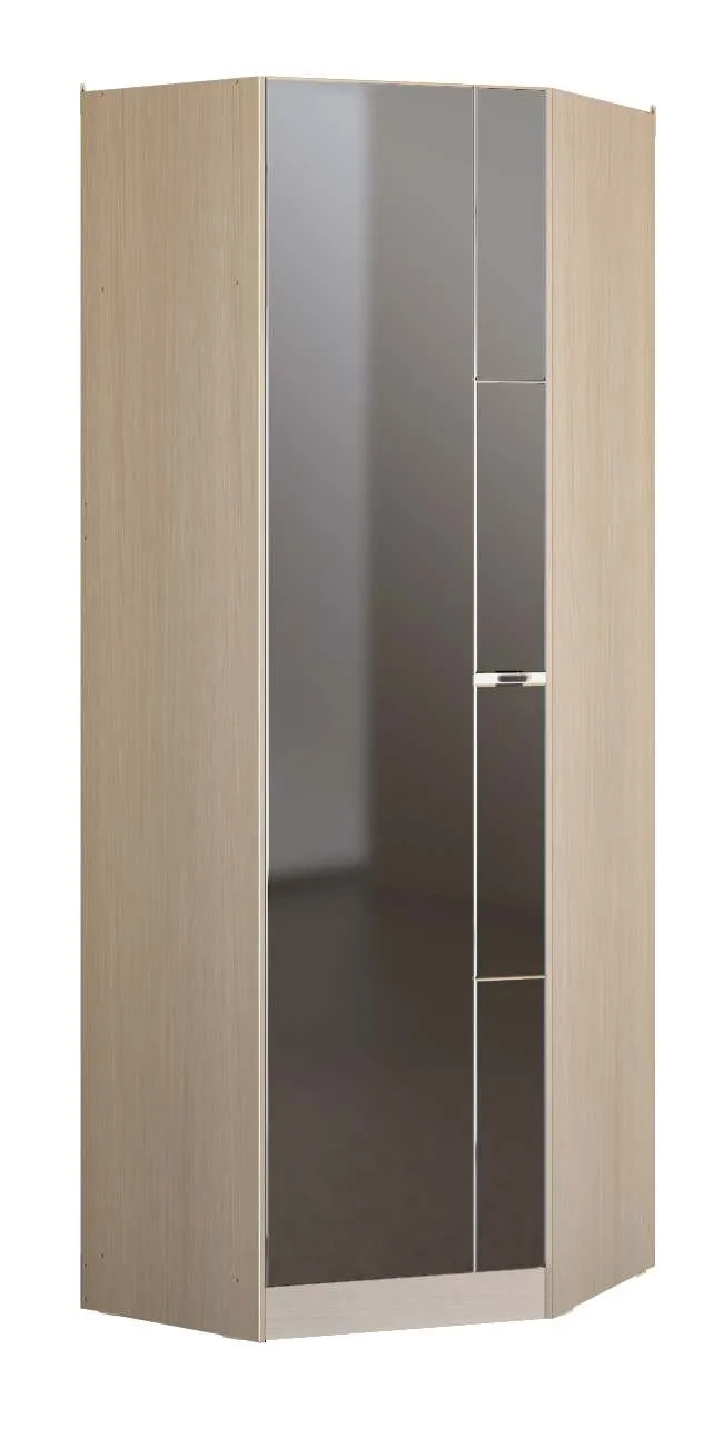 Шкаф зеркальный угловой