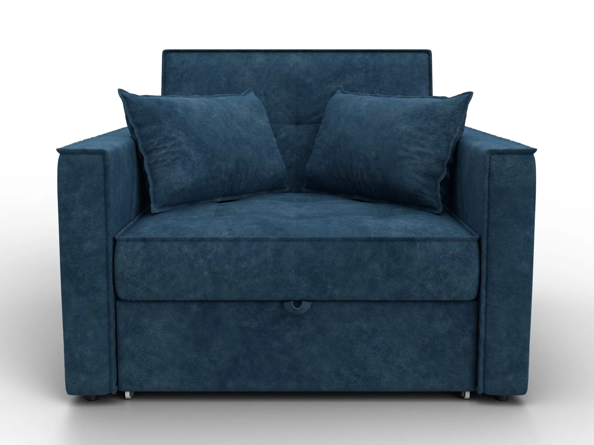 Кресло-кровать Лига-104 (80) ( BRUT 11 синий )