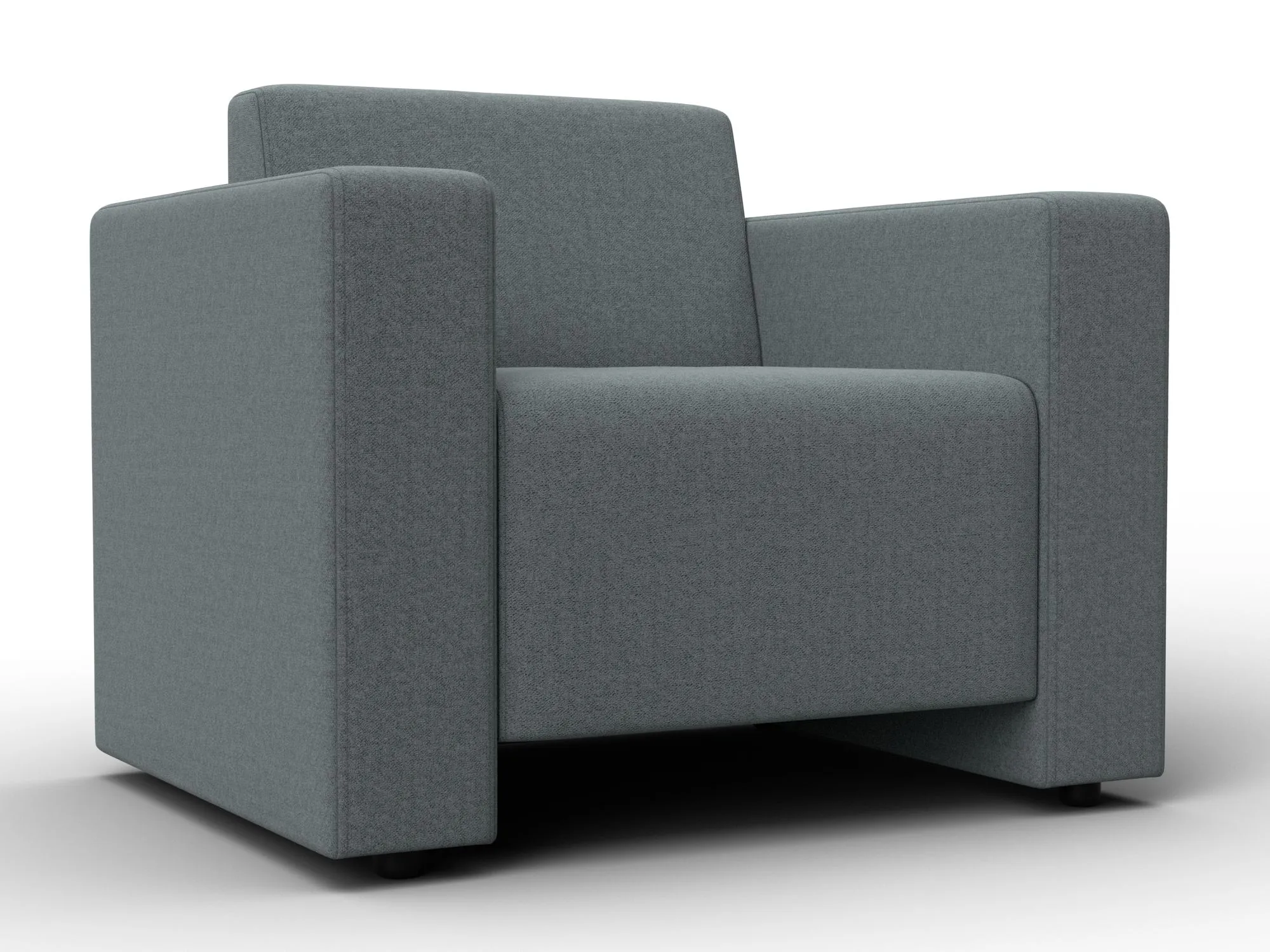 Кресло Лига-093 ( Амур 07 серый )