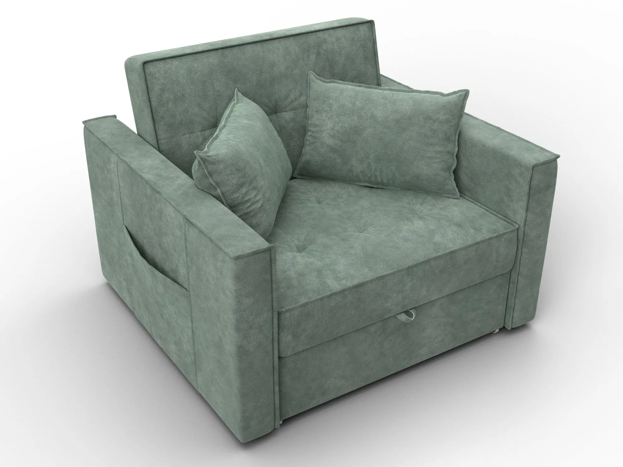 Кресло-кровать Лига-104 (80) ( BRUT 08 зеленый )