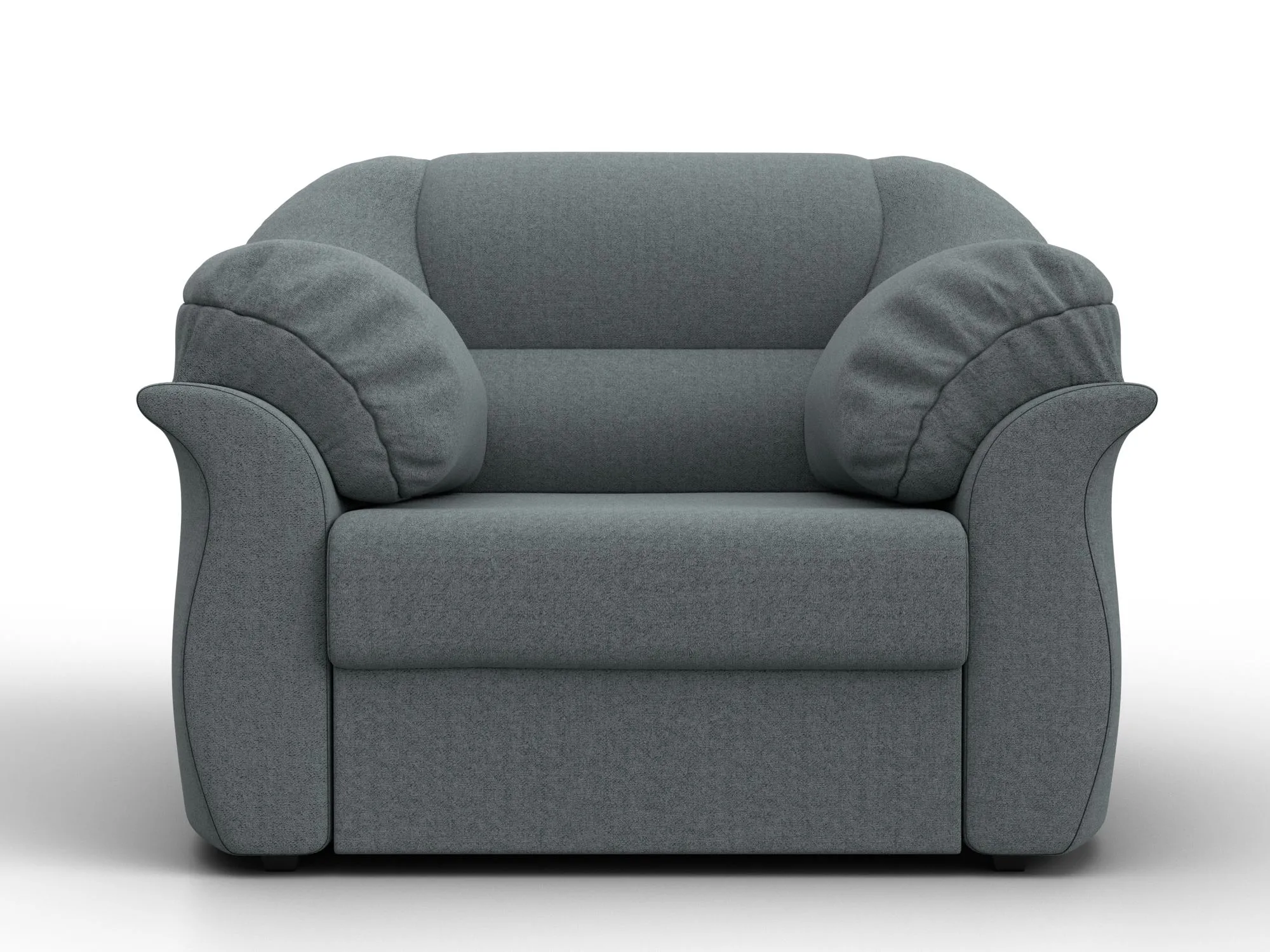 Кресло Карнелла ( Амур 07 серый )