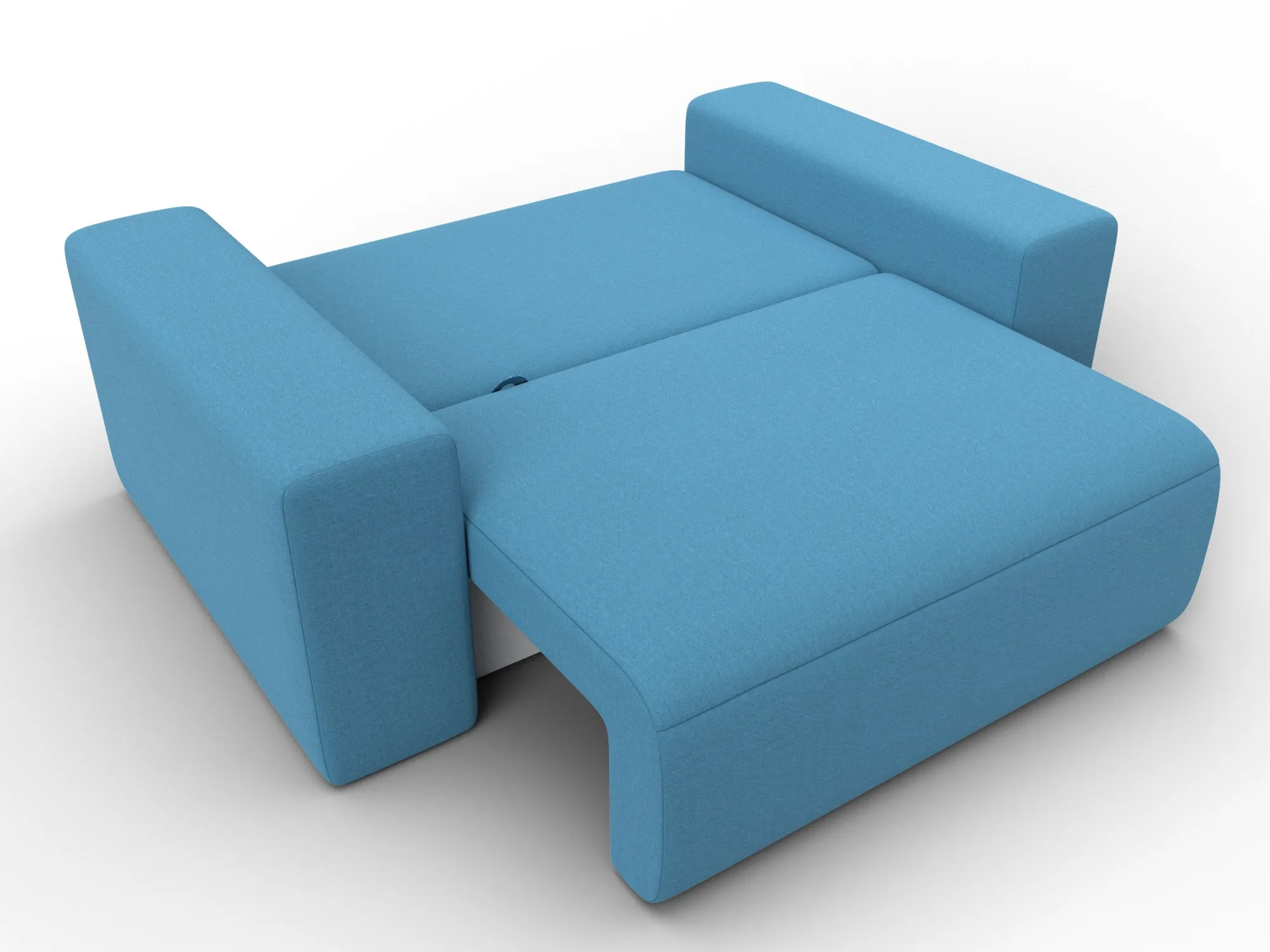 Кресло Лига-036 НПБ ( Амур голубой )