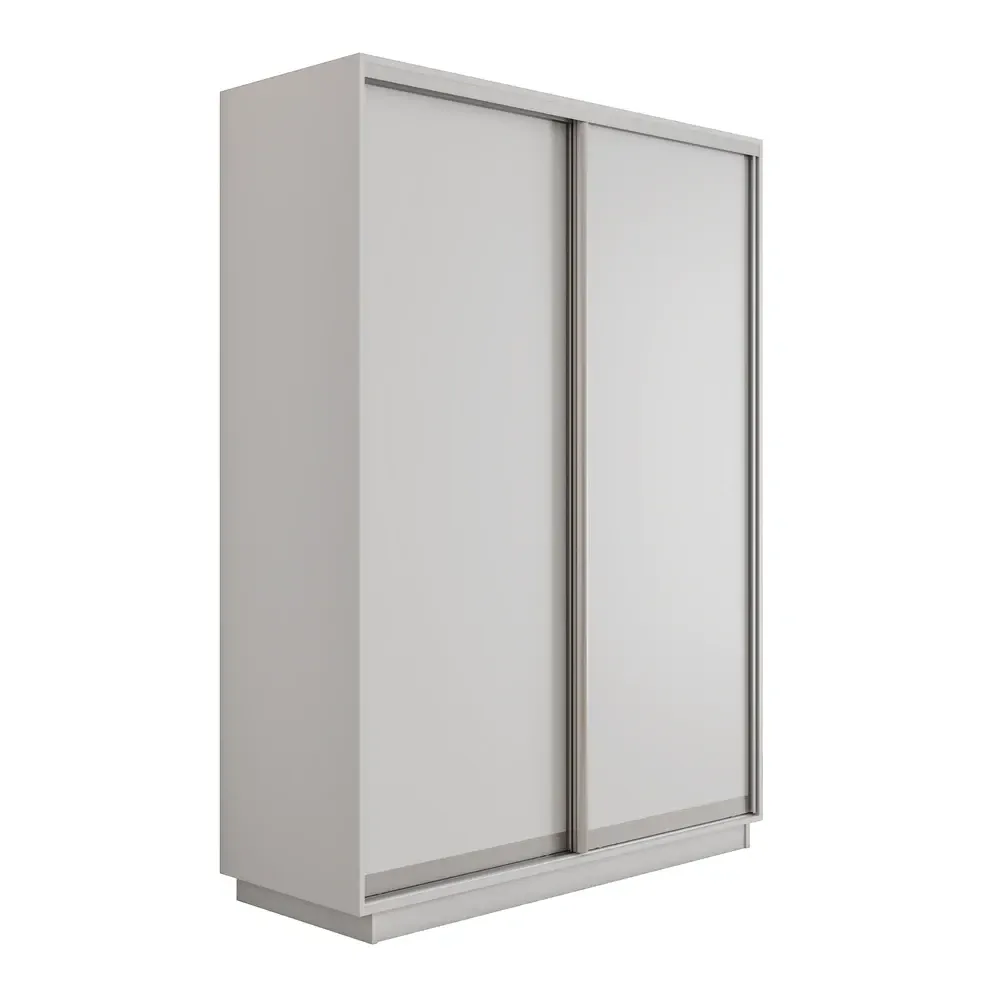 Шкаф-купе Оптим 2-х дверный 160 см. 1 штанга, 7 полок, 2 ящика