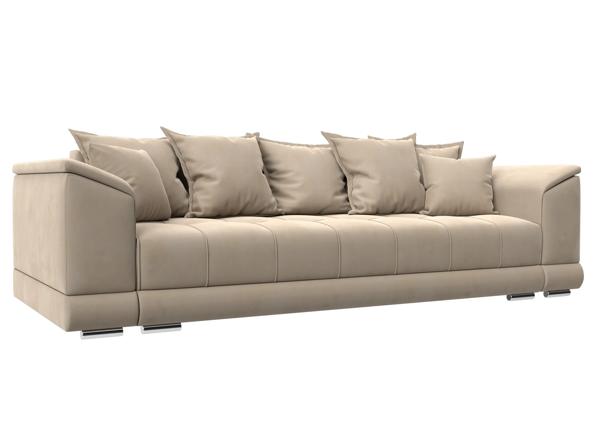 Диван прямой НордСтар НПБ ( SEVEN 729 бежевый )