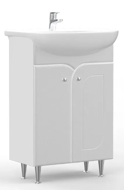 Тумба под умывальник "Уют 55 Радуга" без ящика Айсберг