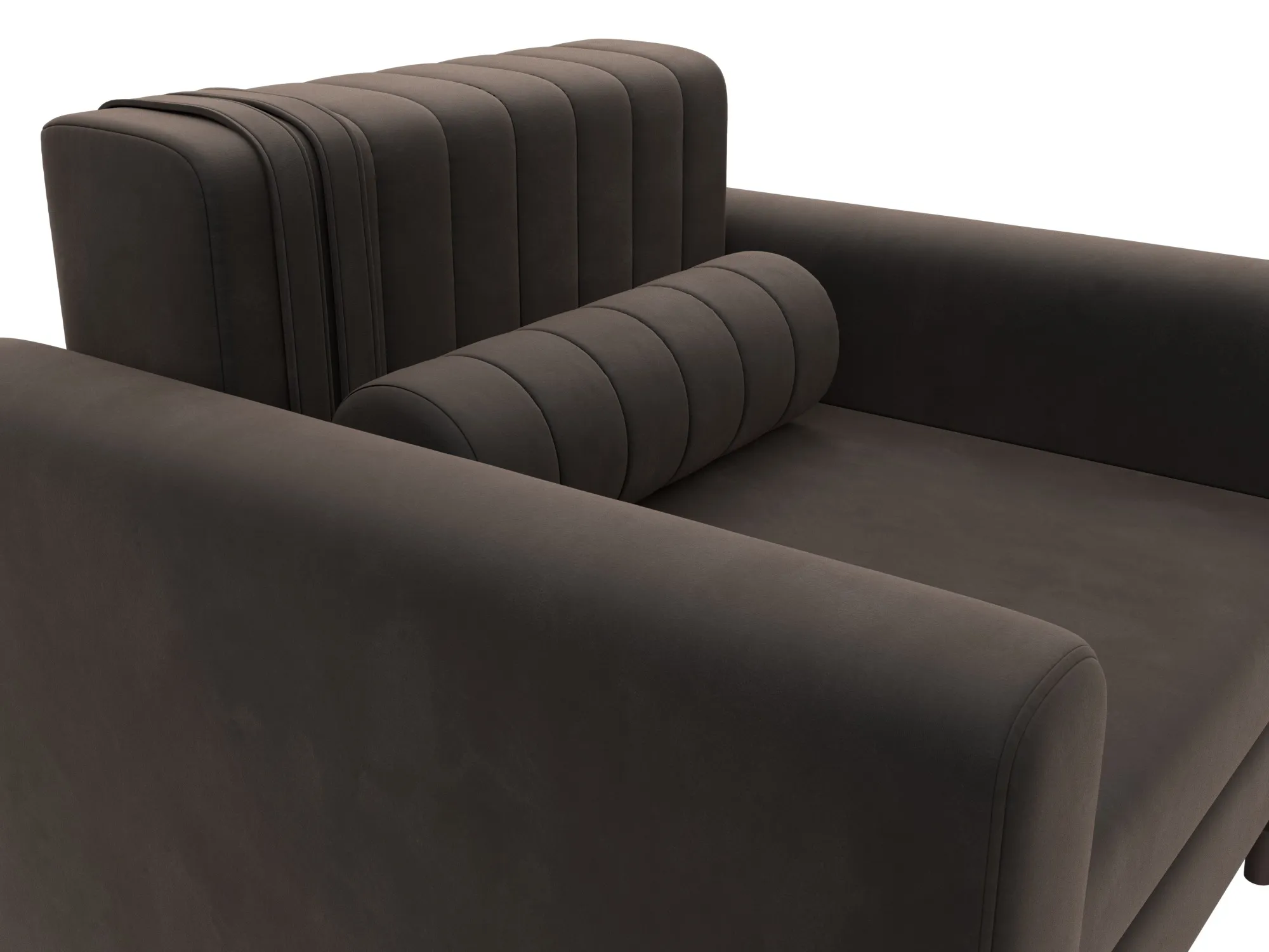 Кресло Лига-070 ( SEVEN 727 коричневый )