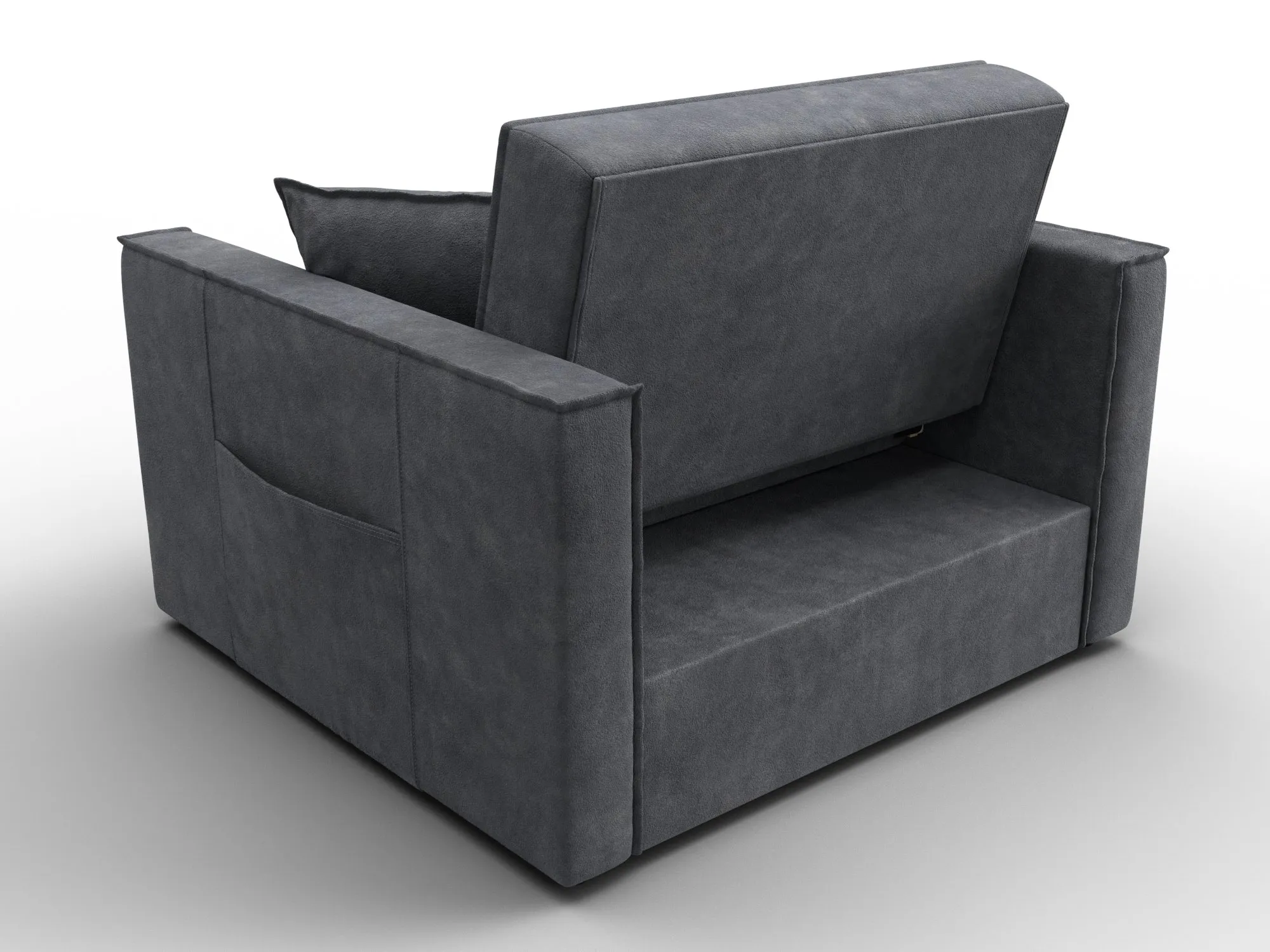 Кресло-кровать Лига-104 (80) ( BRUT 16 темно-серый )