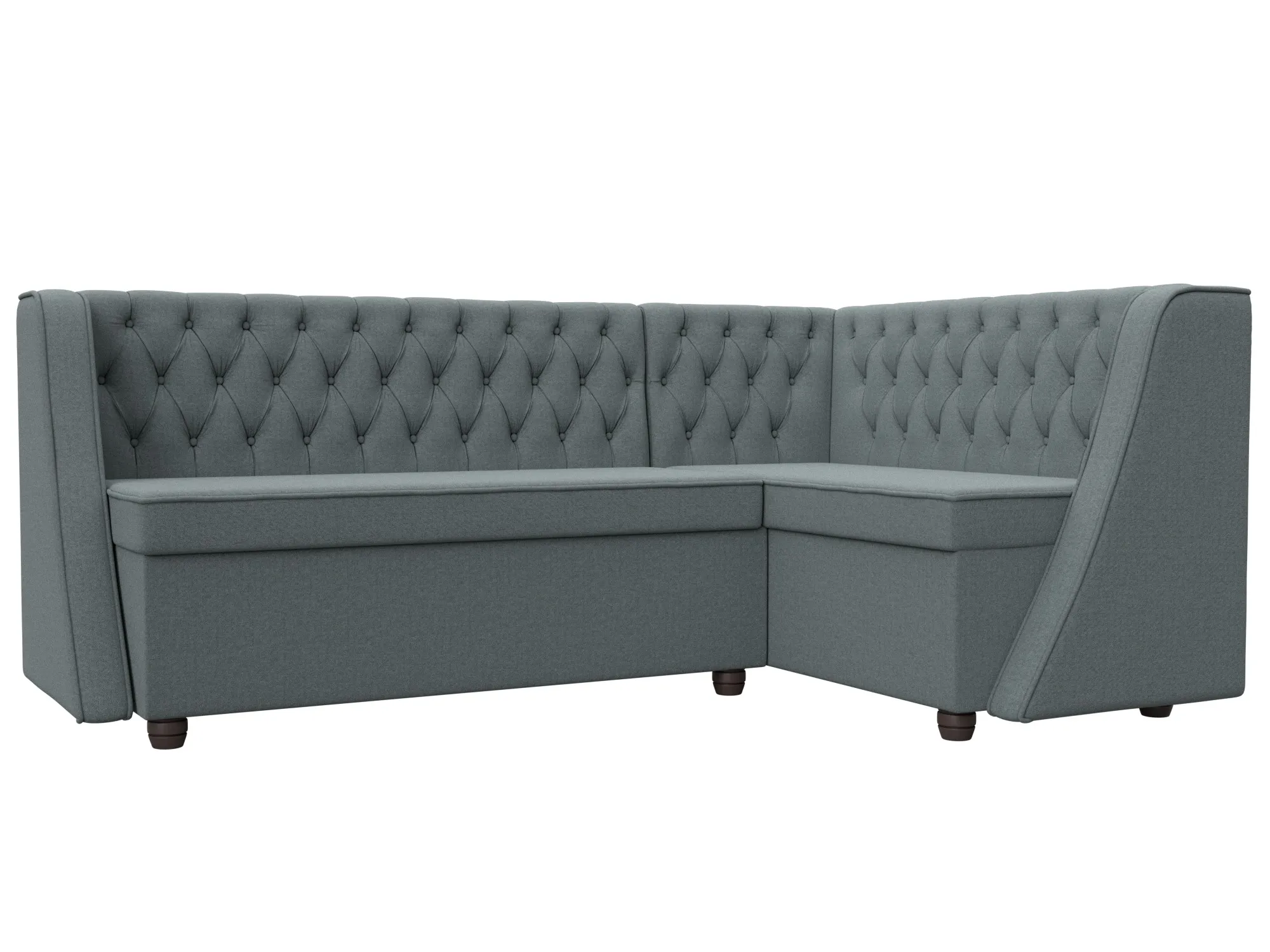 Диван кухонный угловой Лофт правый угол