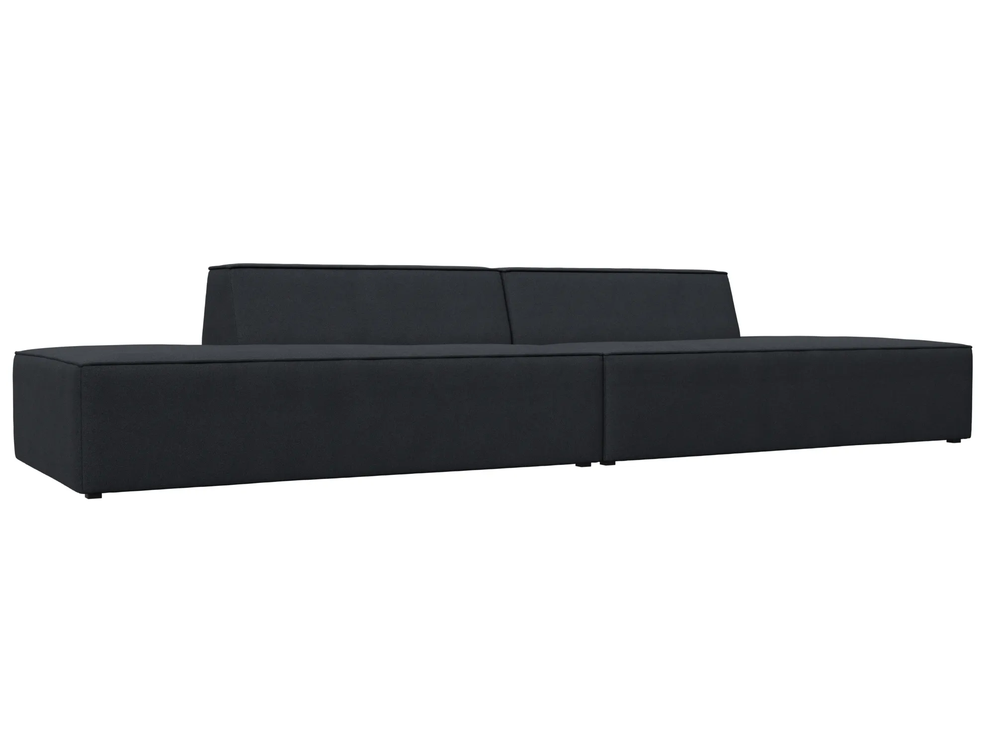 Диван прямой модульный Монс лофт ( JOLY 16 темно-серый )