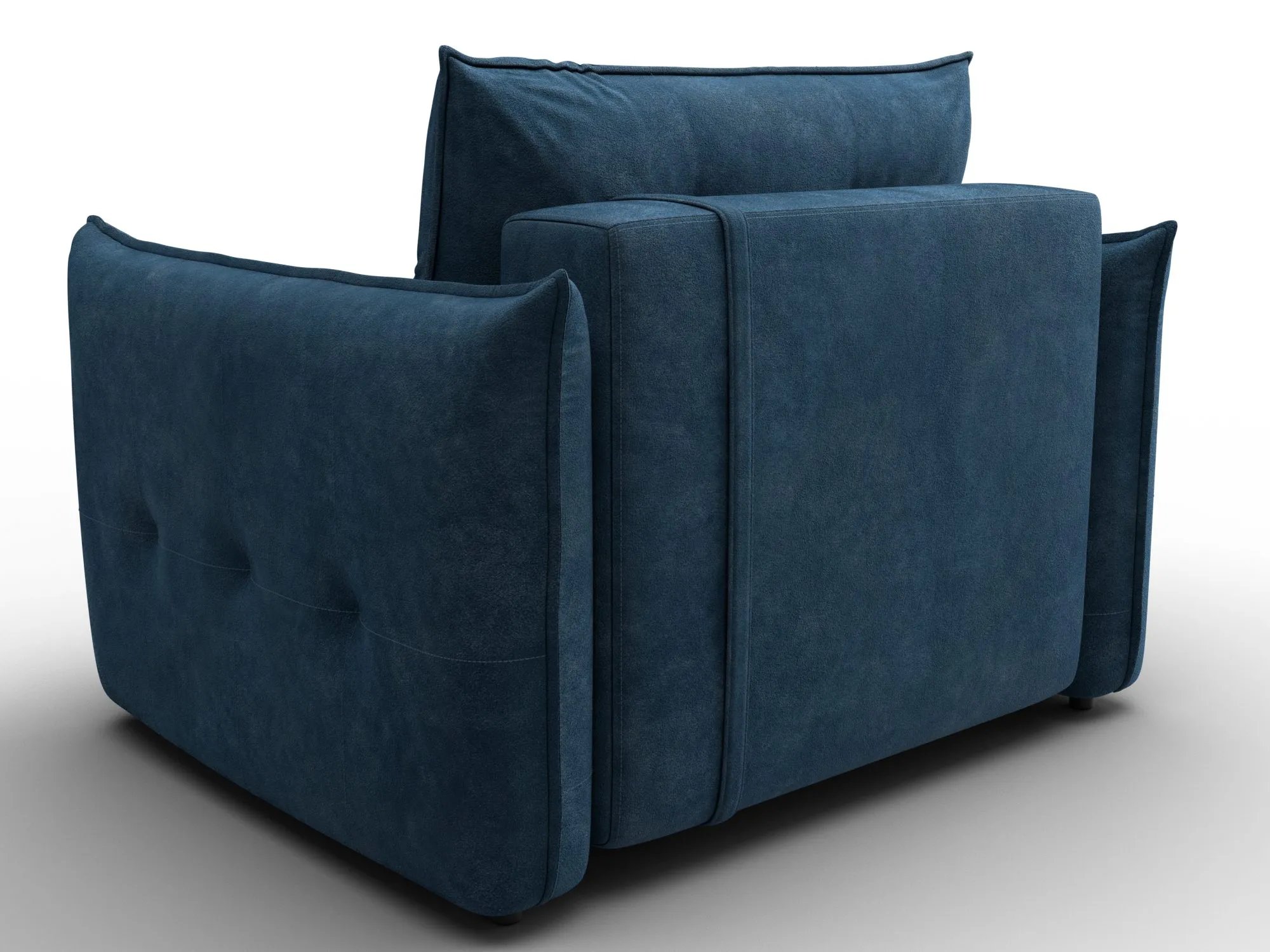 Кресло Лига-100 НПБ ( BRUT 11 синий )