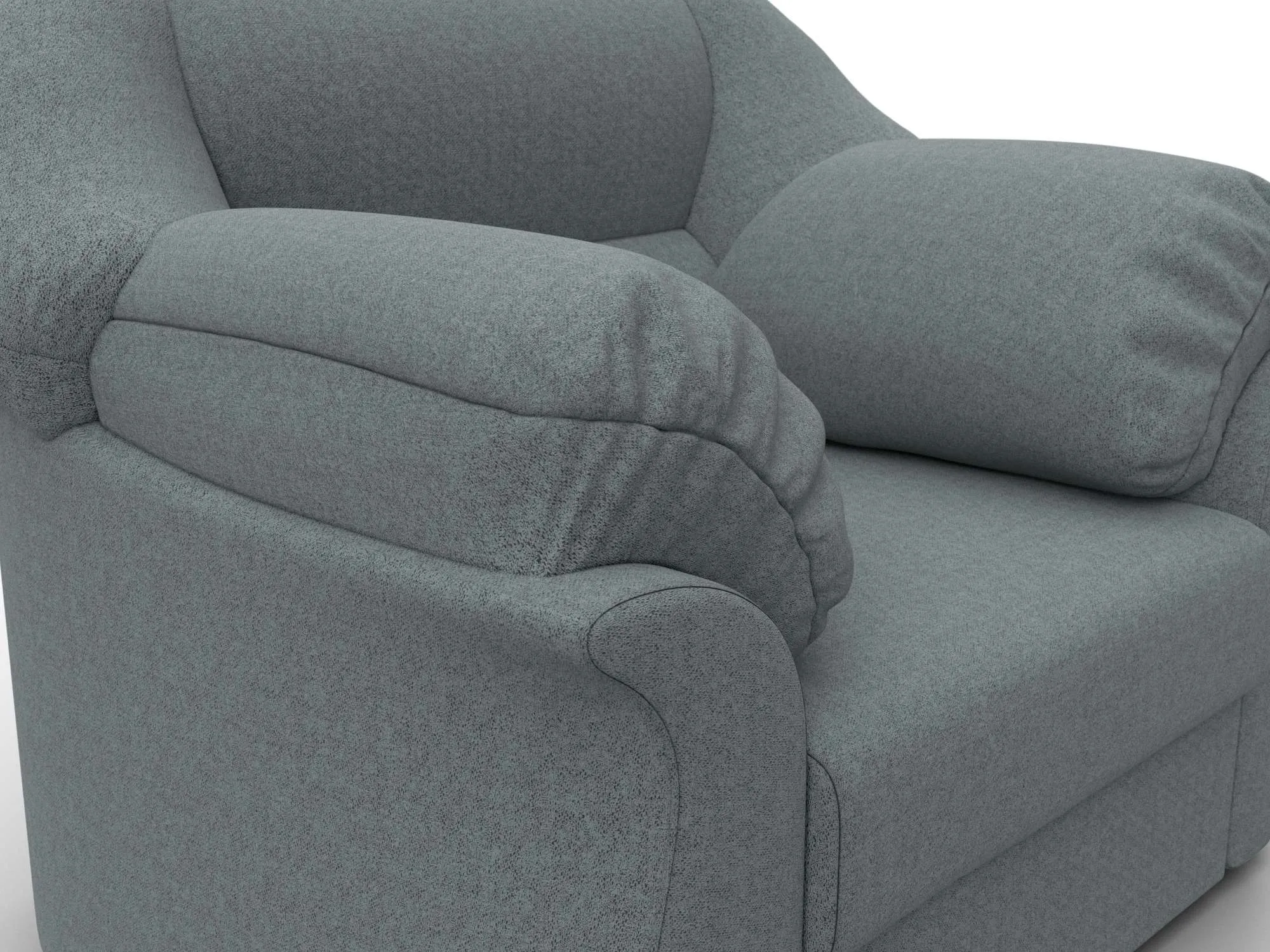 Кресло Карнелла ( Амур 07 серый )